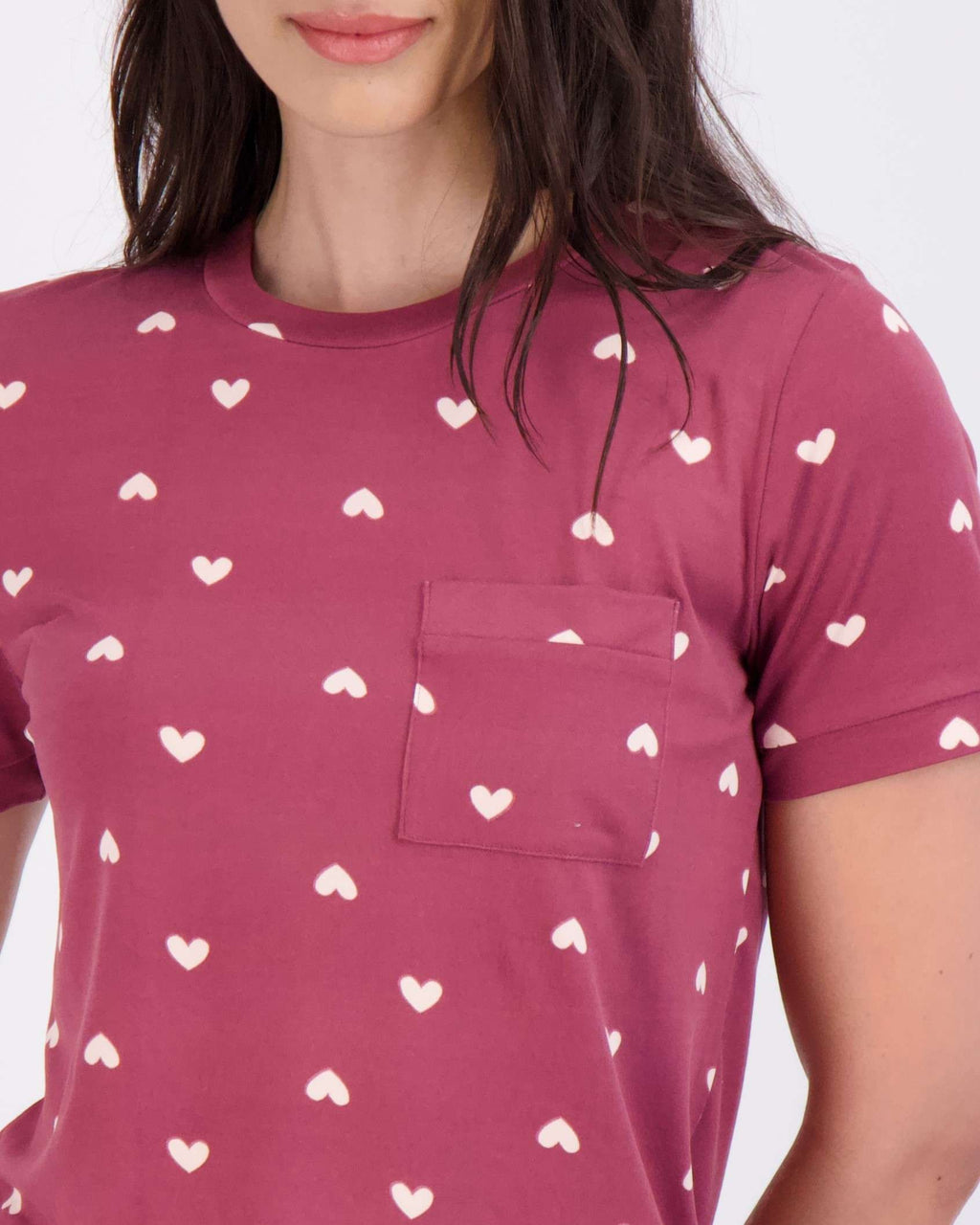 4 Piece: Womens Short Sleeve with Shorts Pajama Set