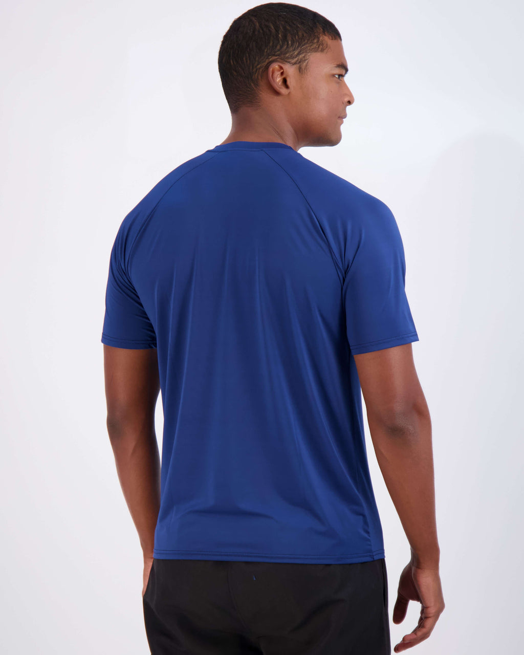4 Pack: Men's Short Sleeve Rash Guard Shirt (Available In Big & Tall)