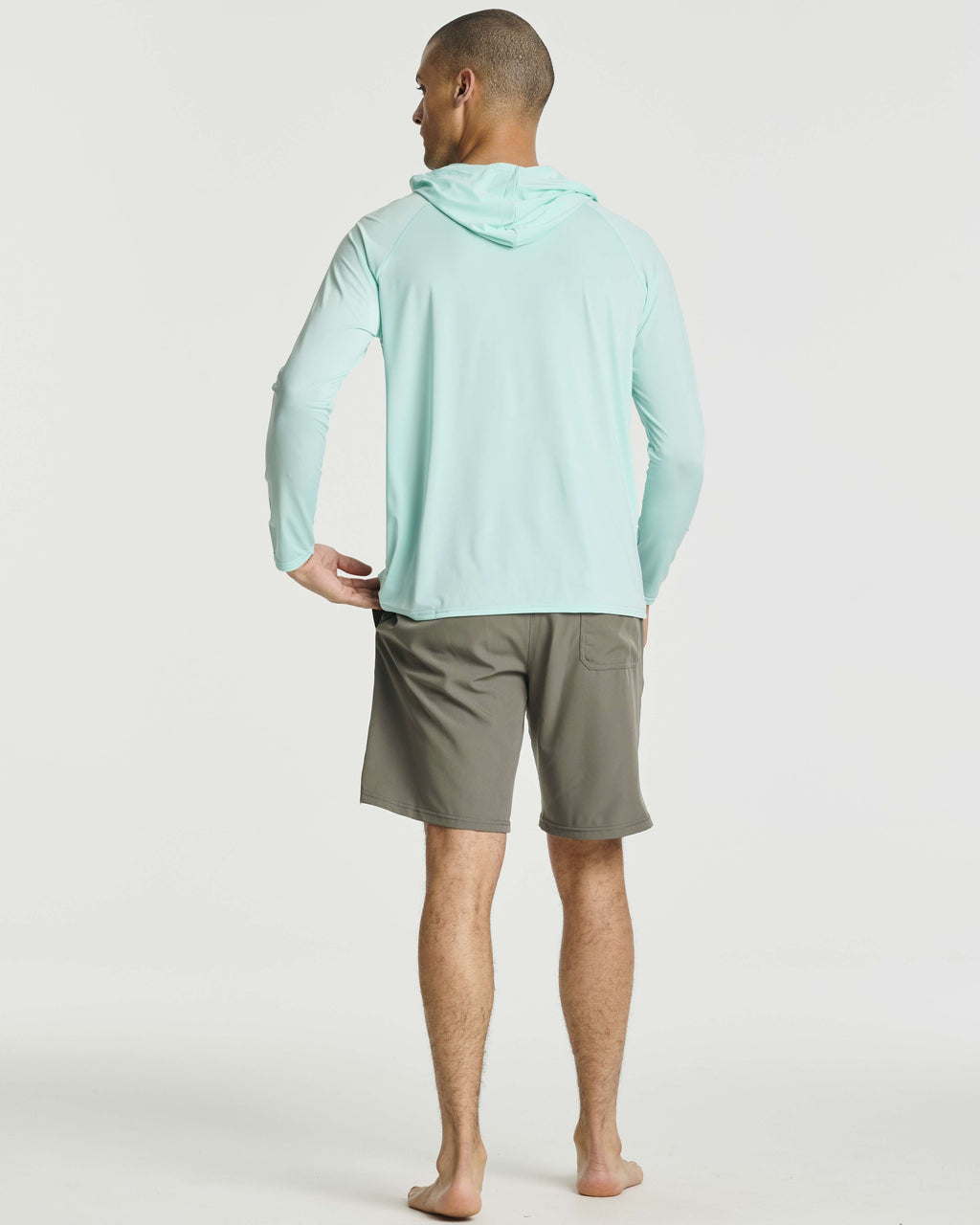3 Pack: Men's Rash Guard Hoodie (Available In Big & Tall)