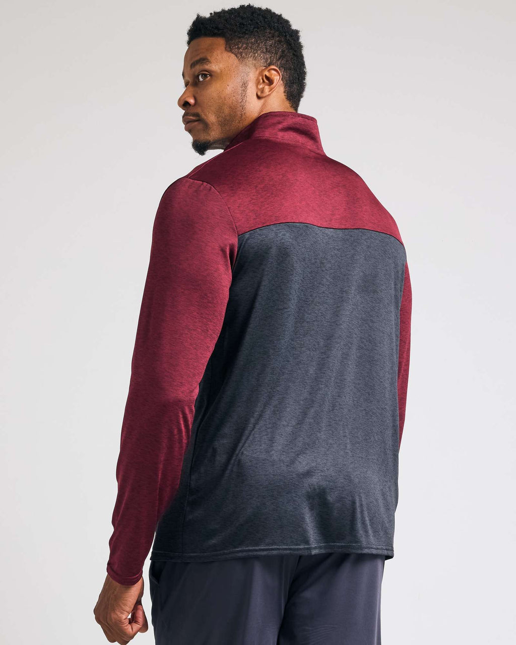 3 Pack: Mens Active Dry-Fit Quarter Zip Pullover