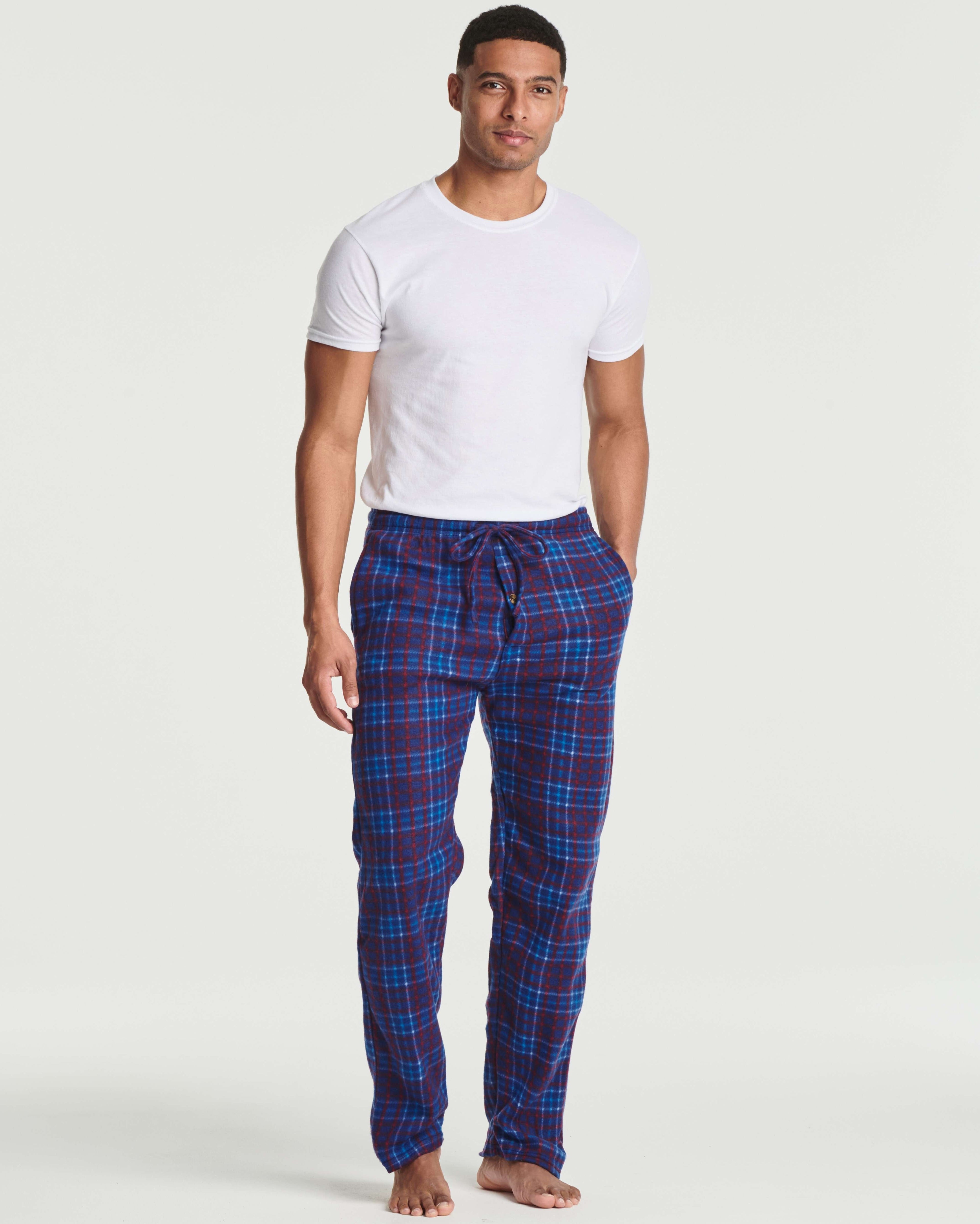 3 Pack: Mens Fleece Pajama Pants