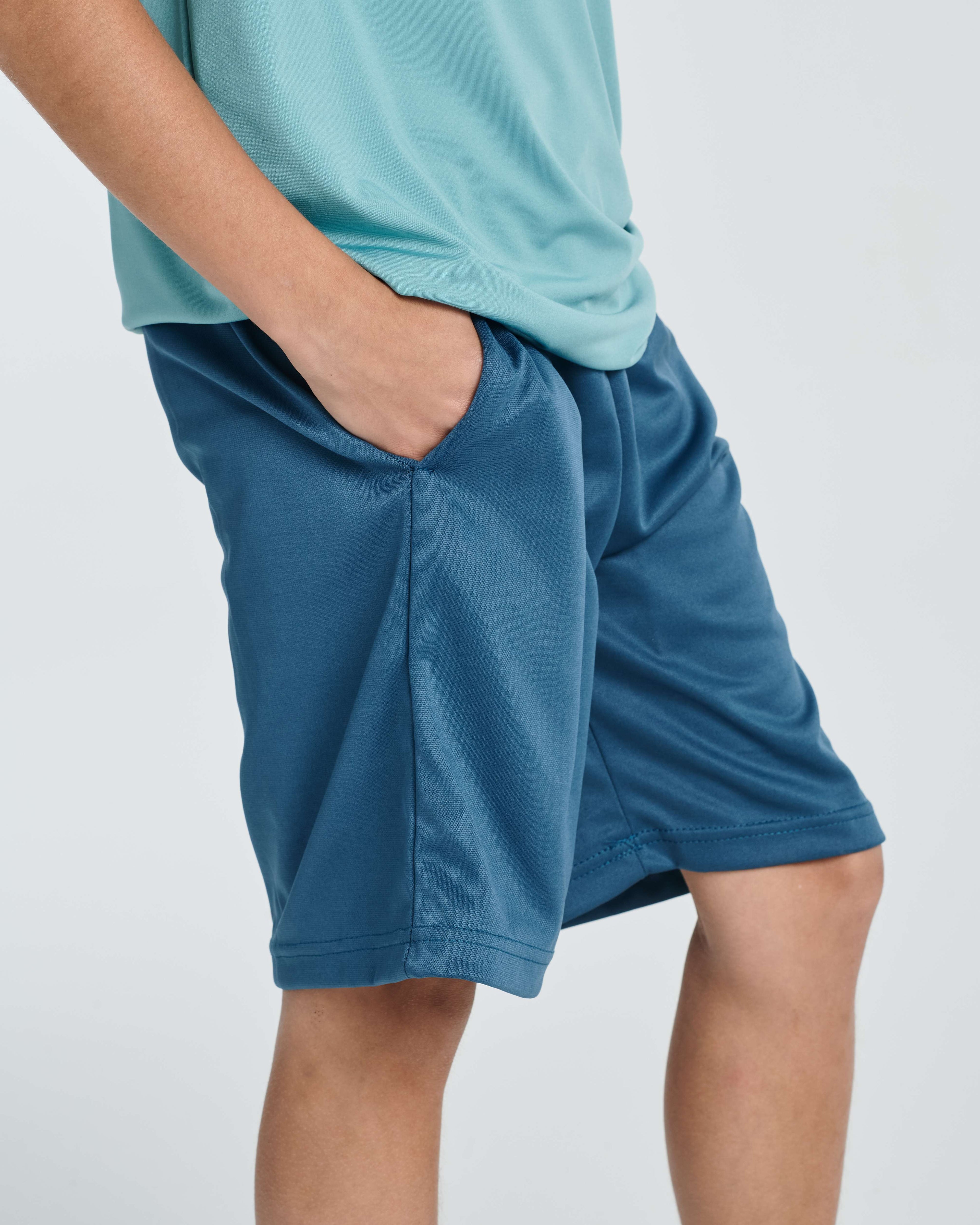 5 Pack: Boys' Athletic Basketball Shorts
