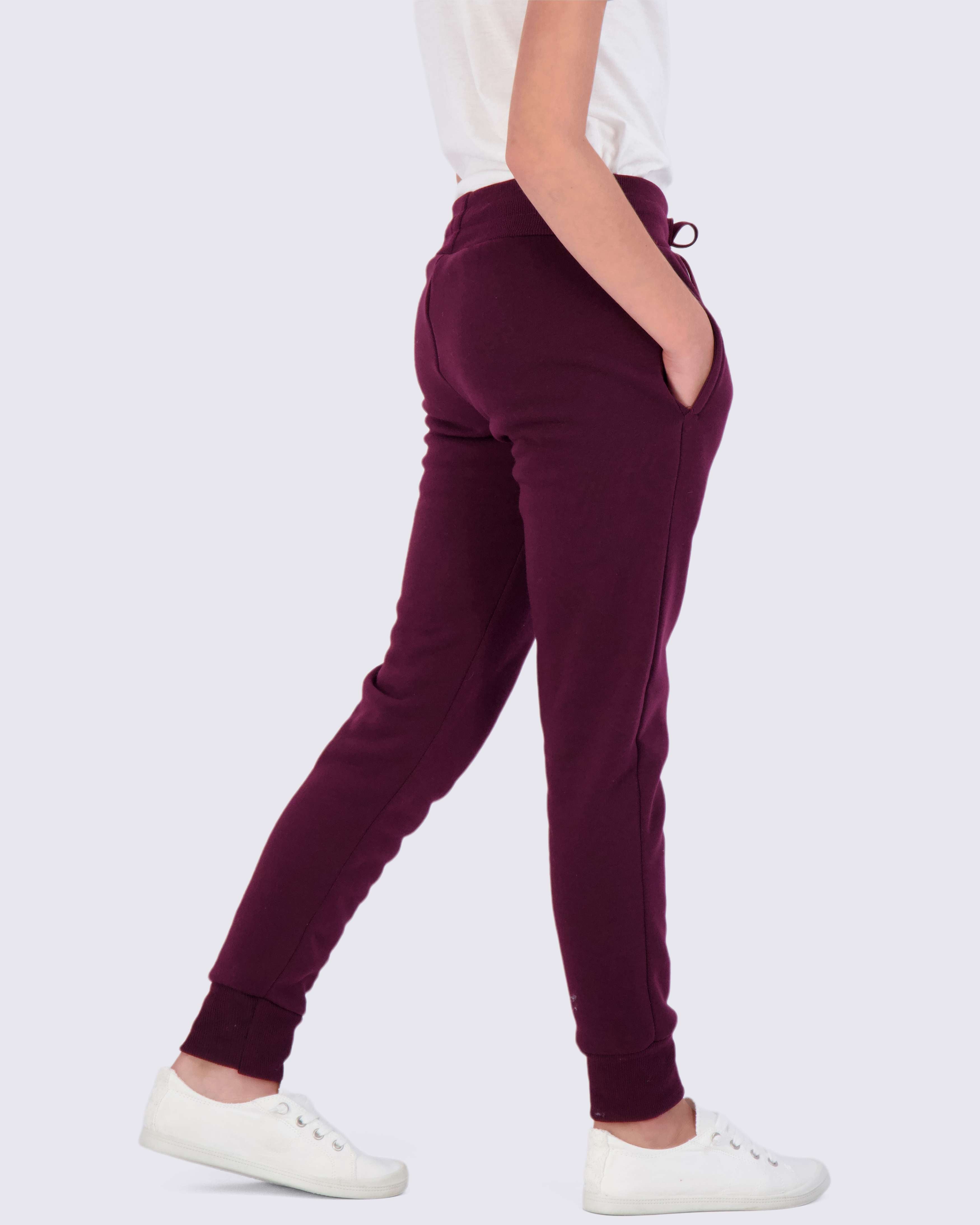 3 Pack: Girls Fleece Jogger Sweatpants
