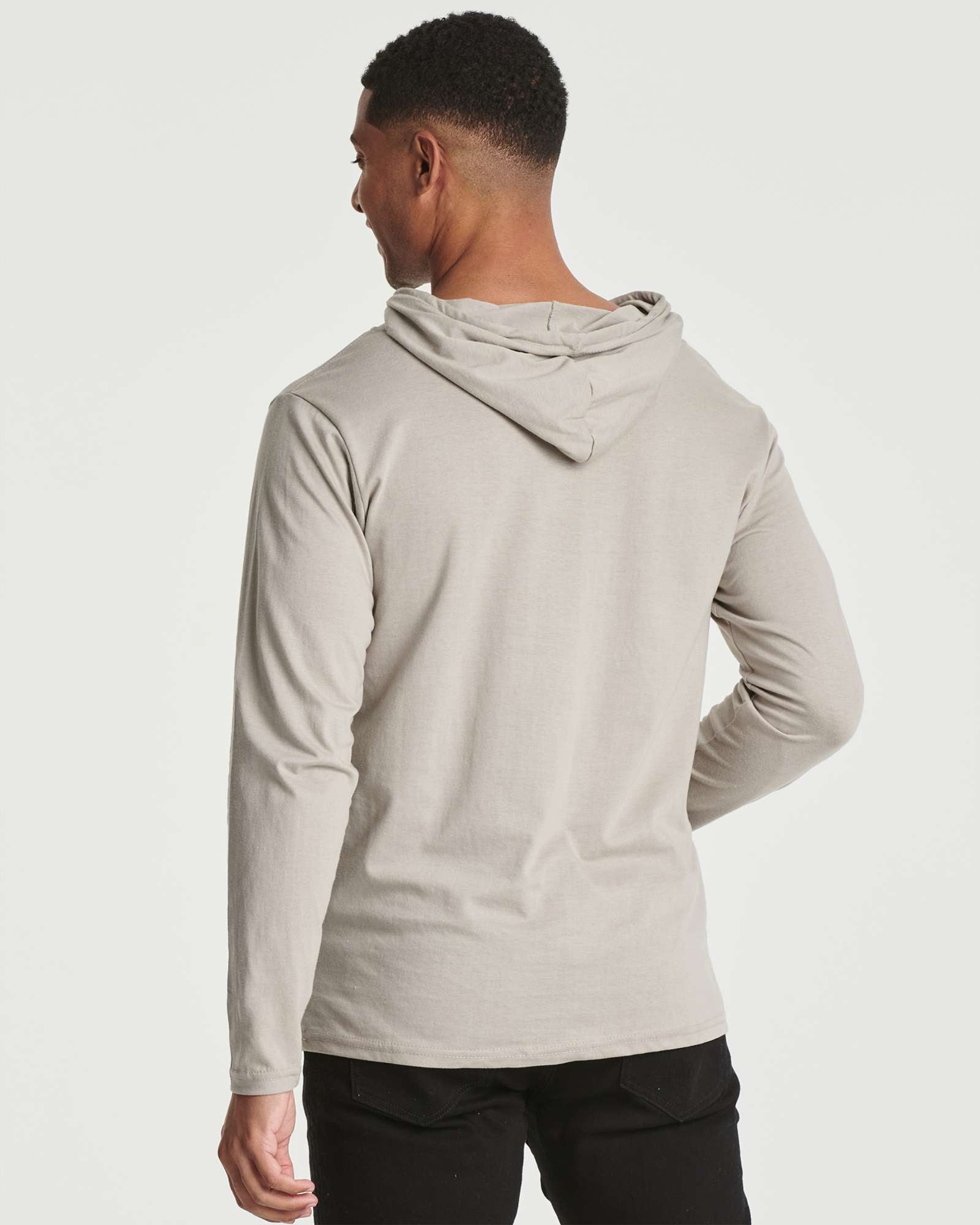 3 Pack: Mens Cotton Lightweight Pullover Hoodie