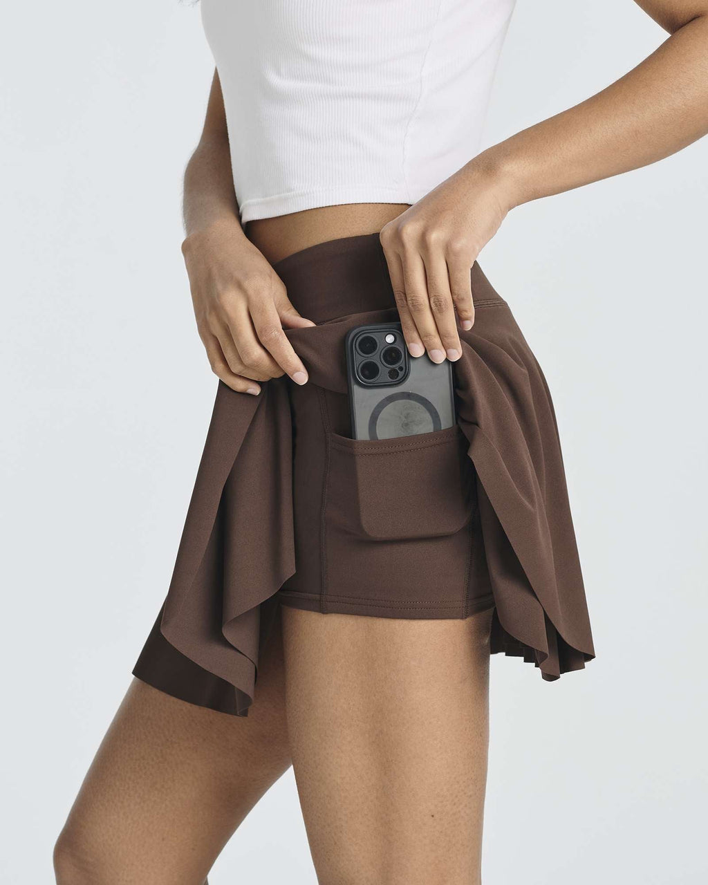 3 Pack: Women's Layered Ruffle Tennis Golf Skort