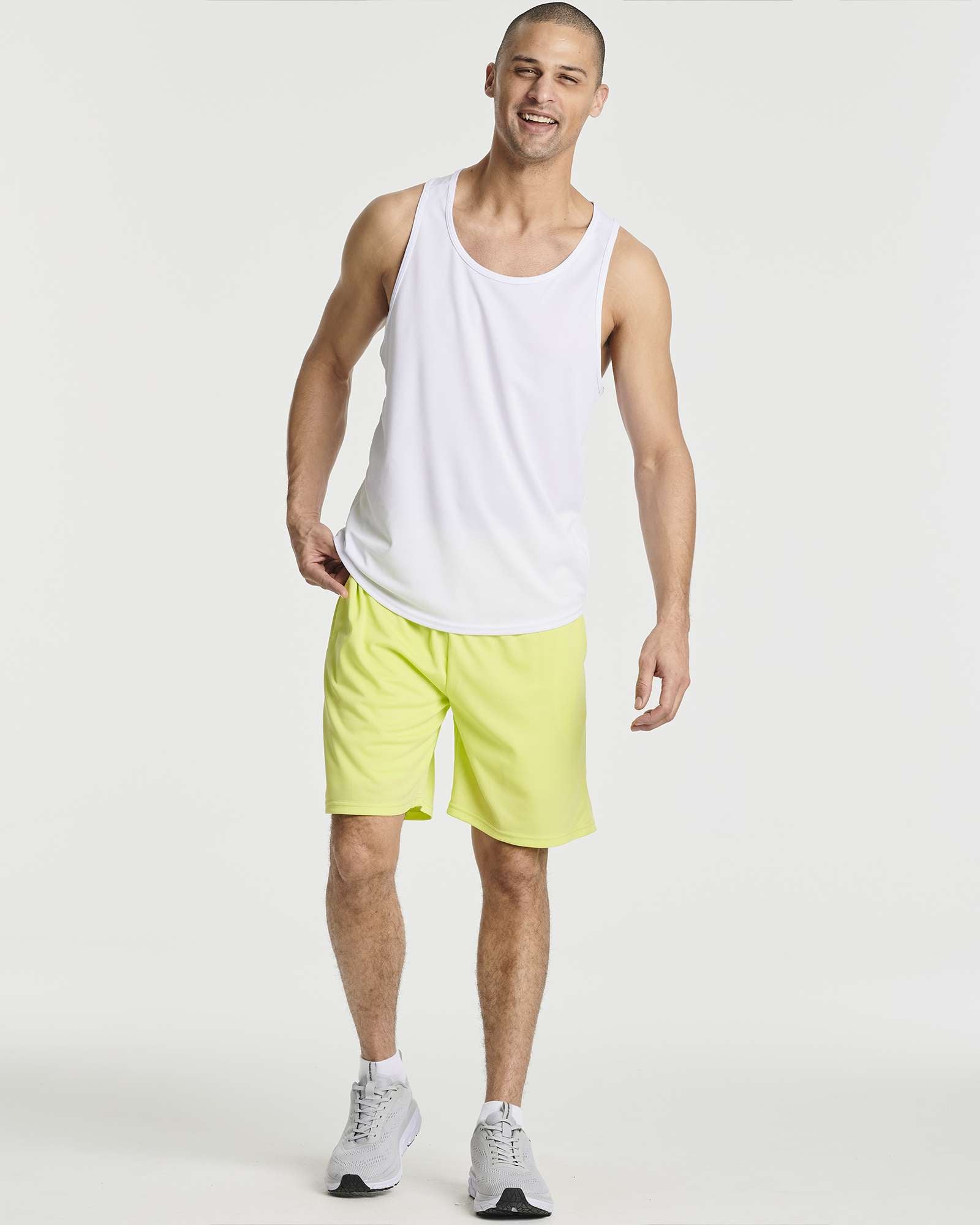 3 Pack: Men's 2-in-1 7" Running Shorts with Compression Liner (Available in Big & Tall)