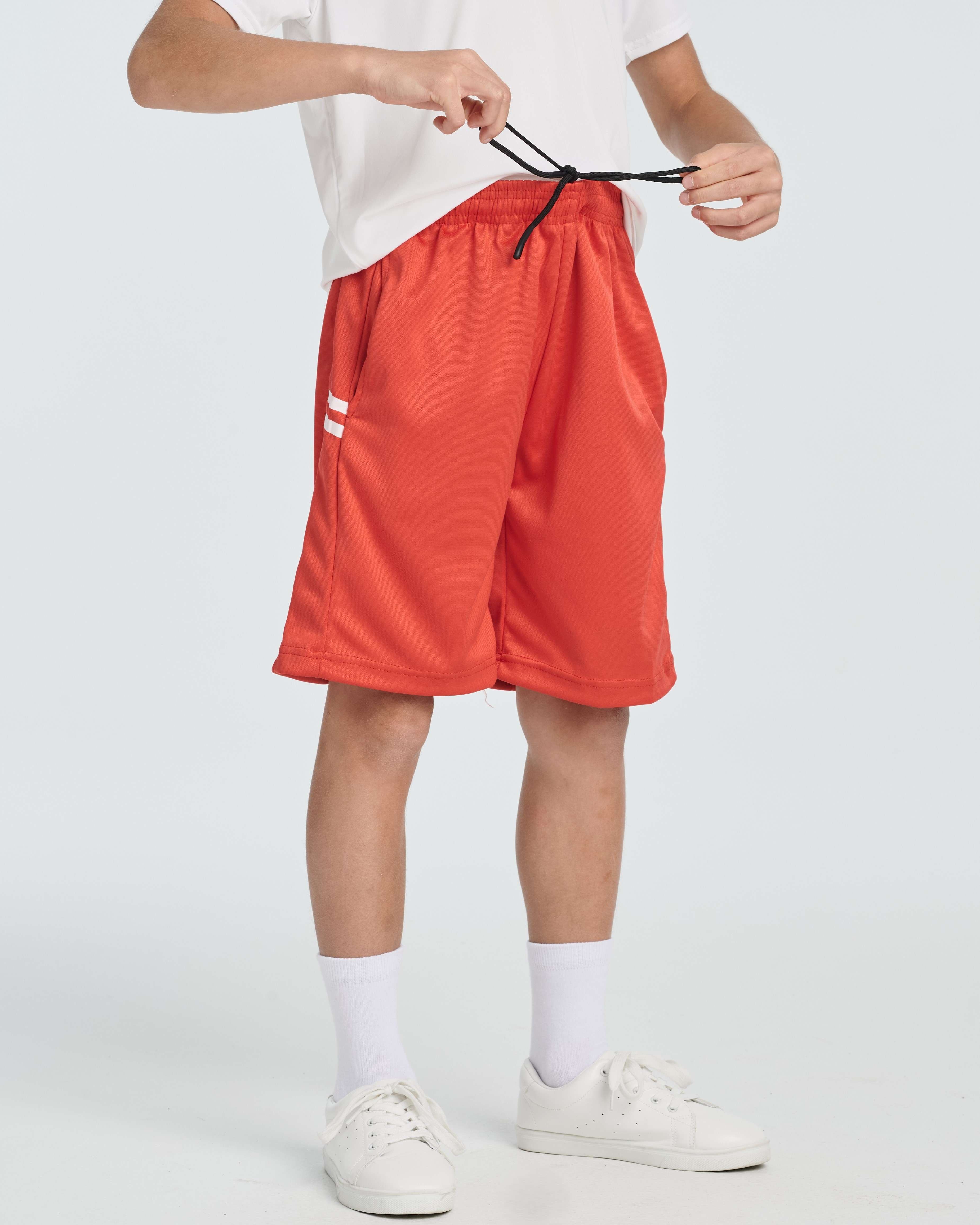 5 Pack: Boys' Athletic Basketball Shorts