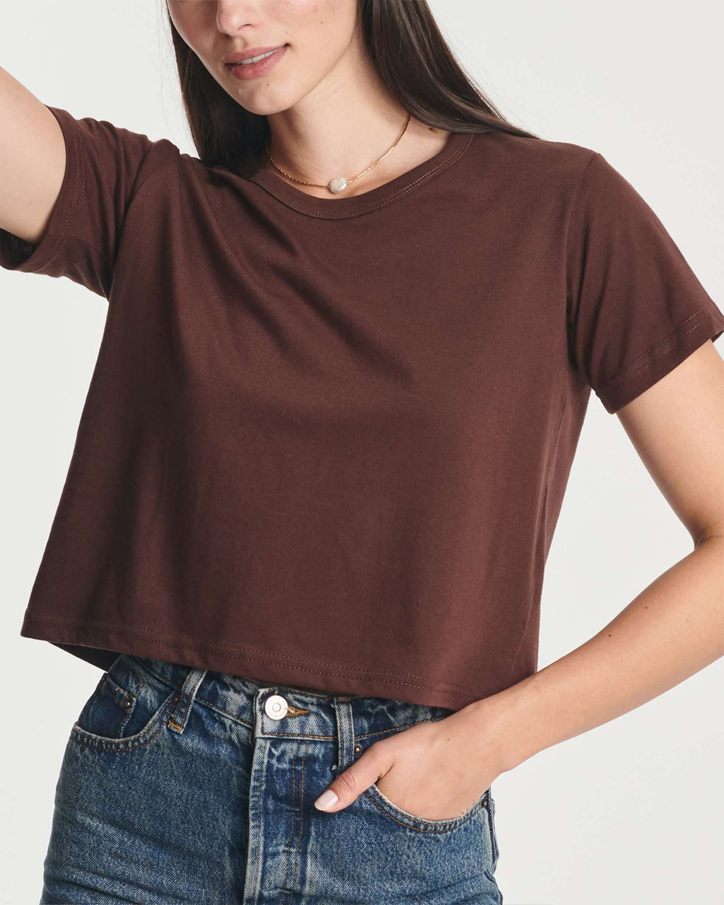 4 Pack: Women's Short Sleeve Crop Top