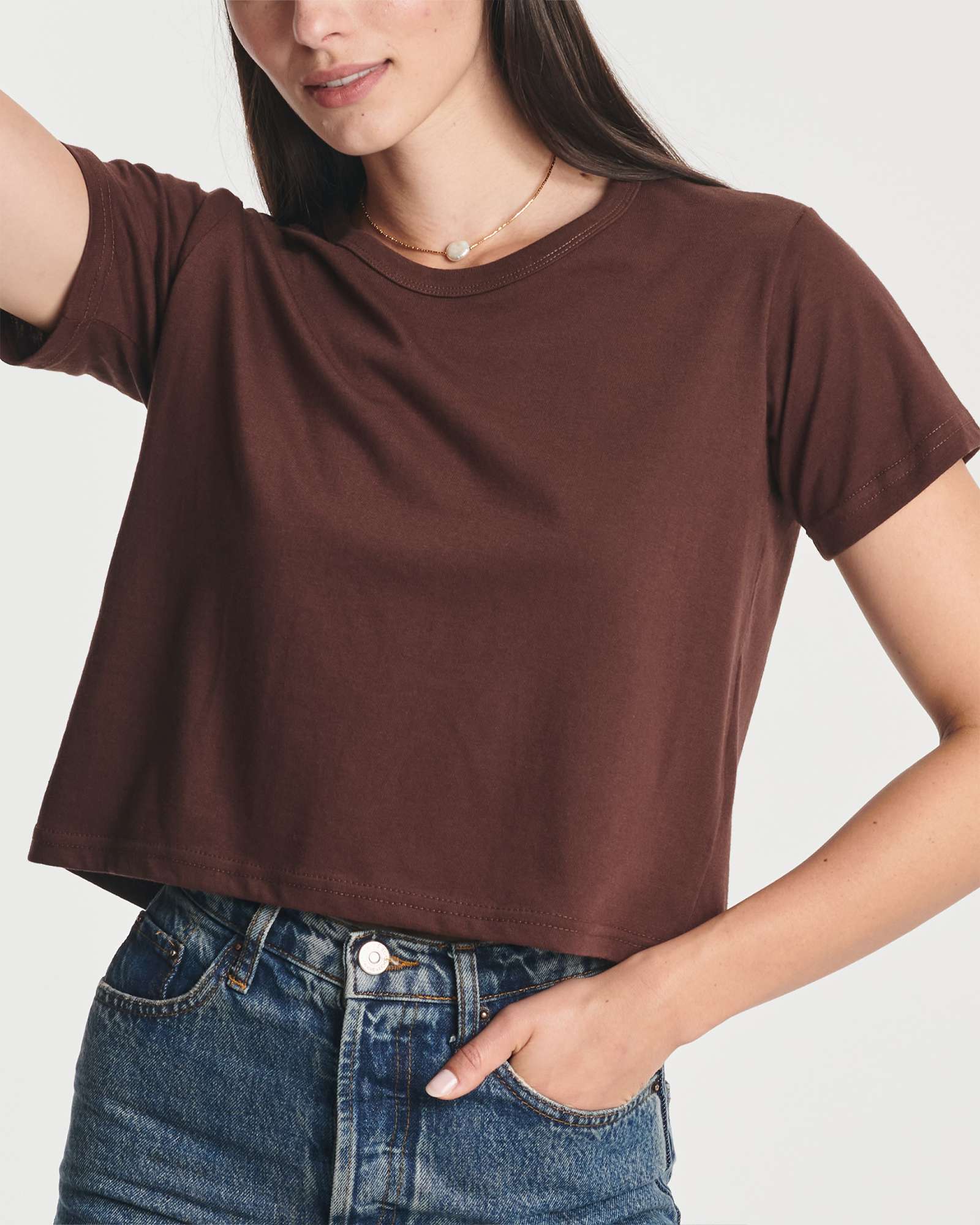 4 Pack: Women's Short Sleeve Crop Top