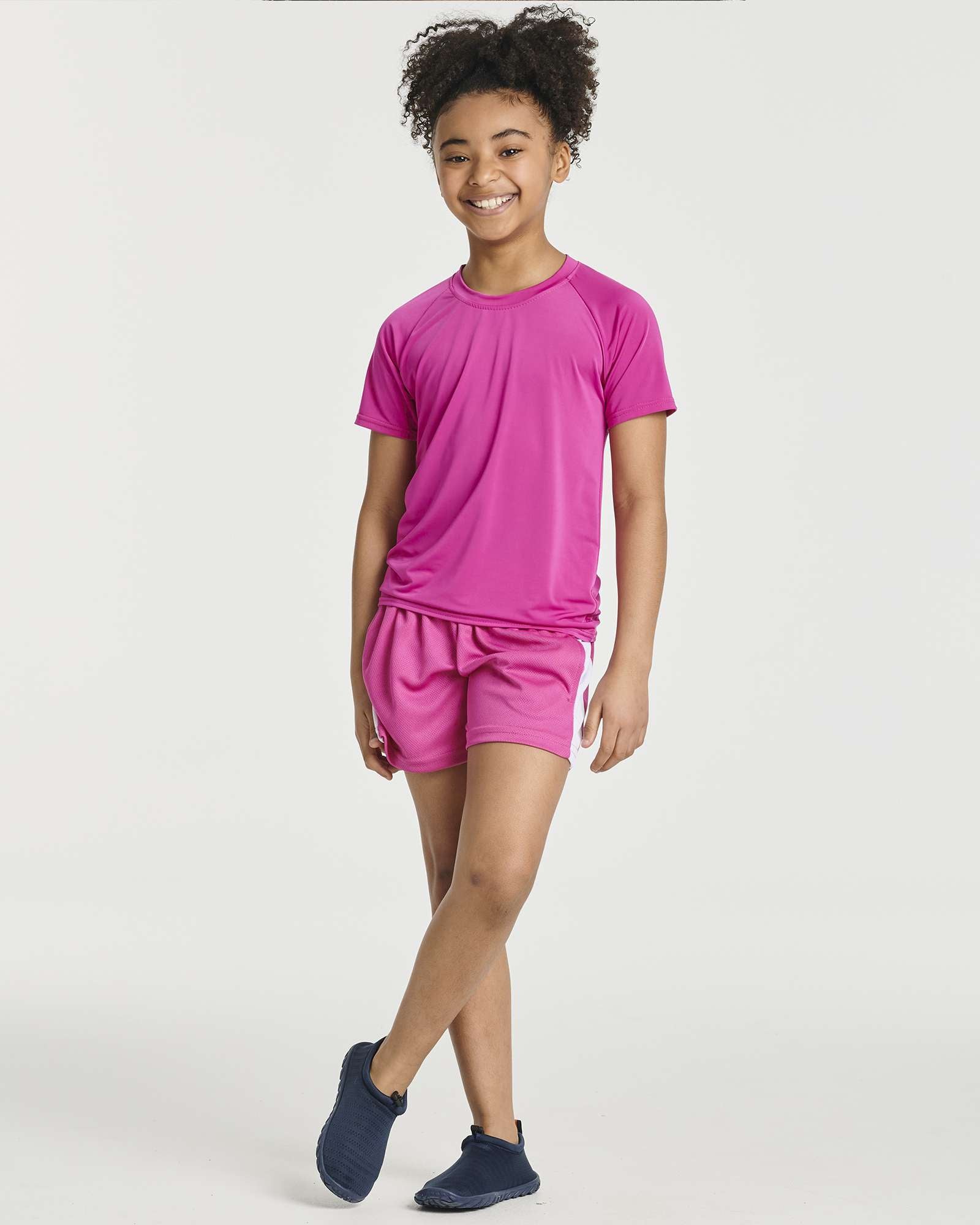 5 Pack: Girls' Short Sleeve UPF Rashguard Shirt