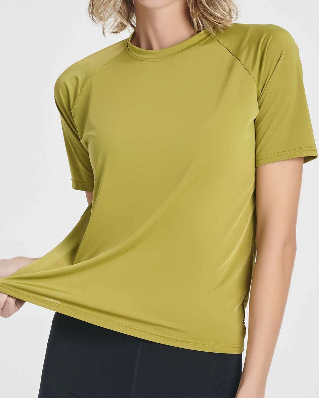 4 Pack: Women's UPF Short Sleeved Rashguard Top