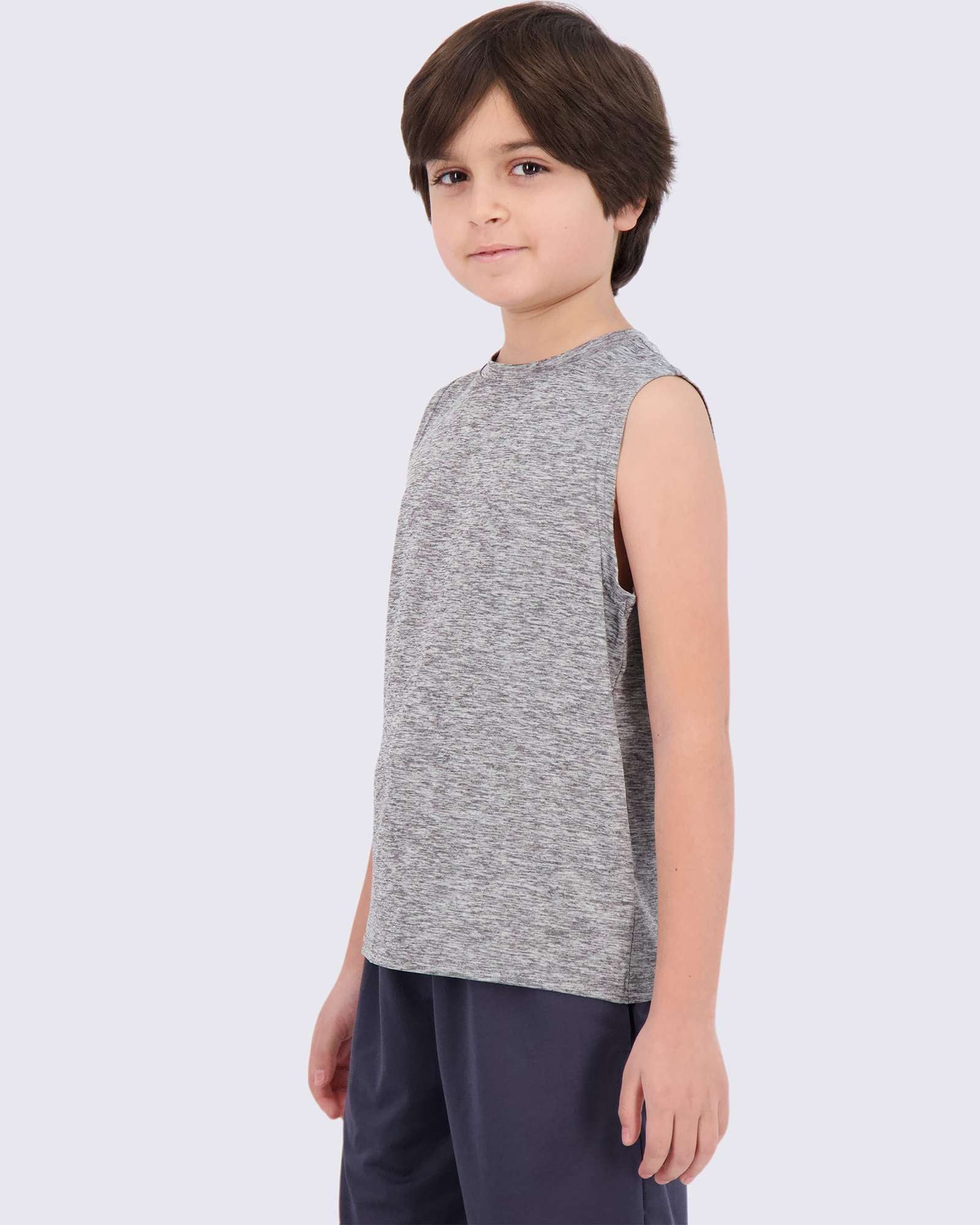 5 Pack: Boys Dry-Fit Active Tank Top