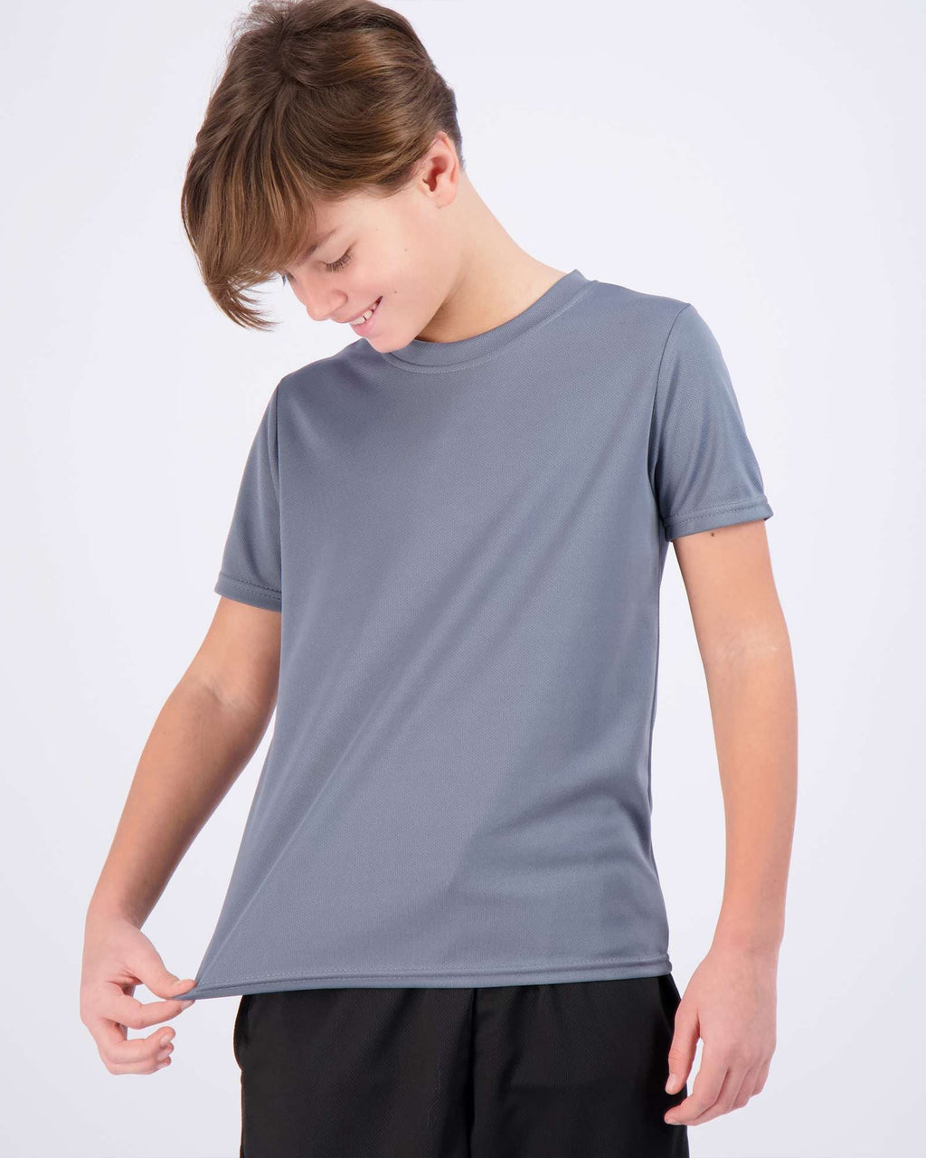5 Pack: Boys Mesh Active Short-Sleeve T-Shirt