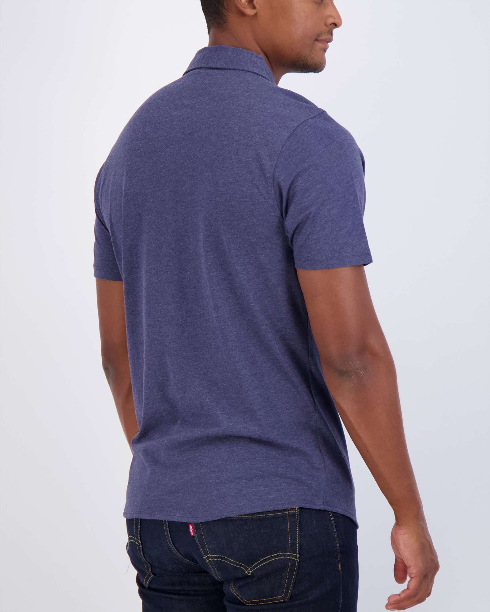 3 Pack: Men's Regular Fit Short Sleeve Button Down Shirt (Available in Big & Tall)