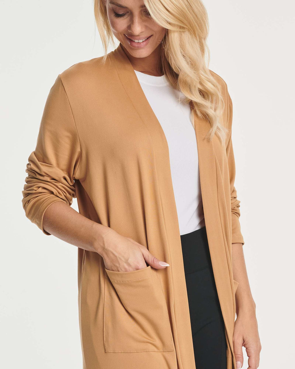 3 Pack: Women's Long Sleeve Open-Front Cardigan