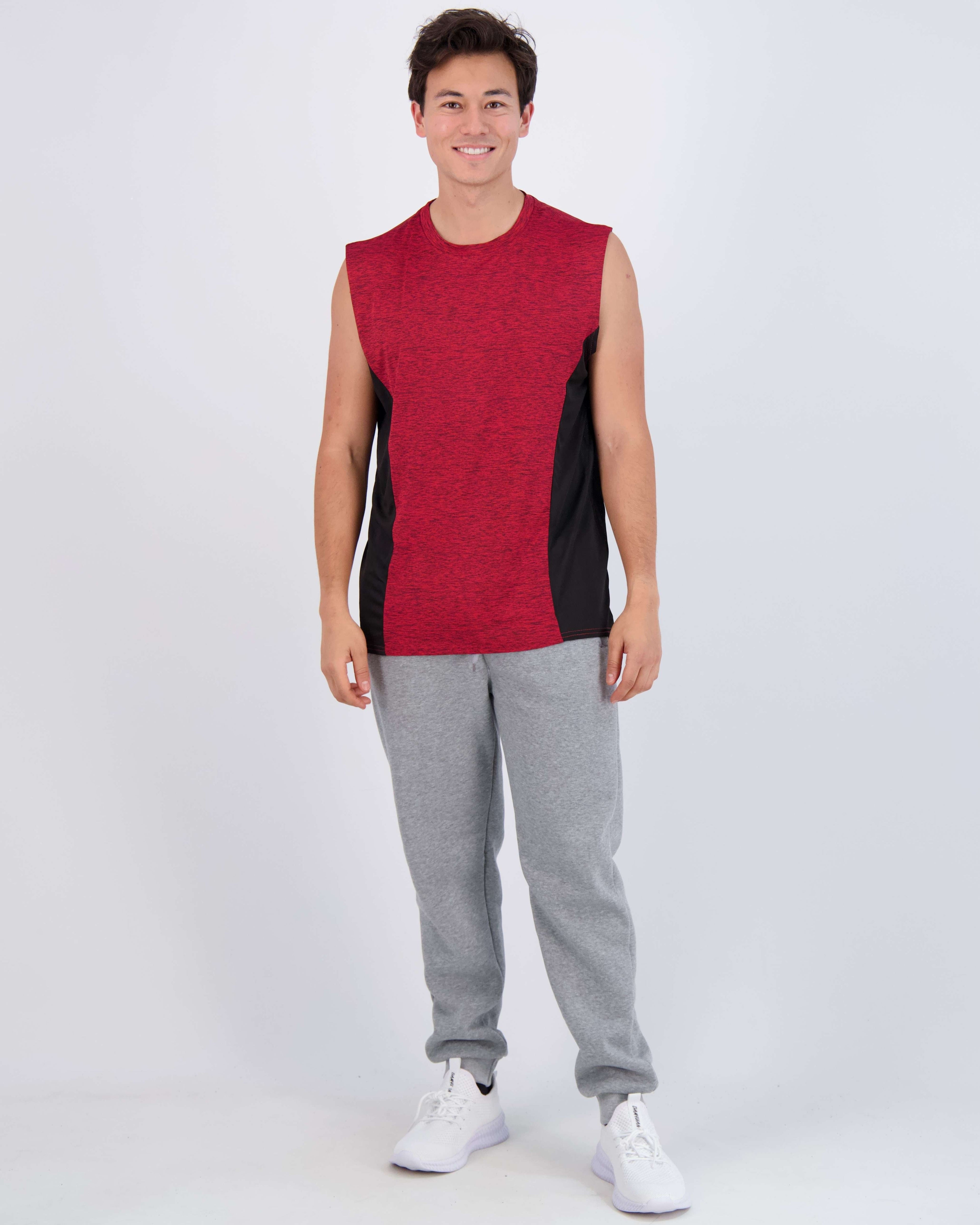 5 Pack: Mens Dry-Fit Active Tech Tank Top