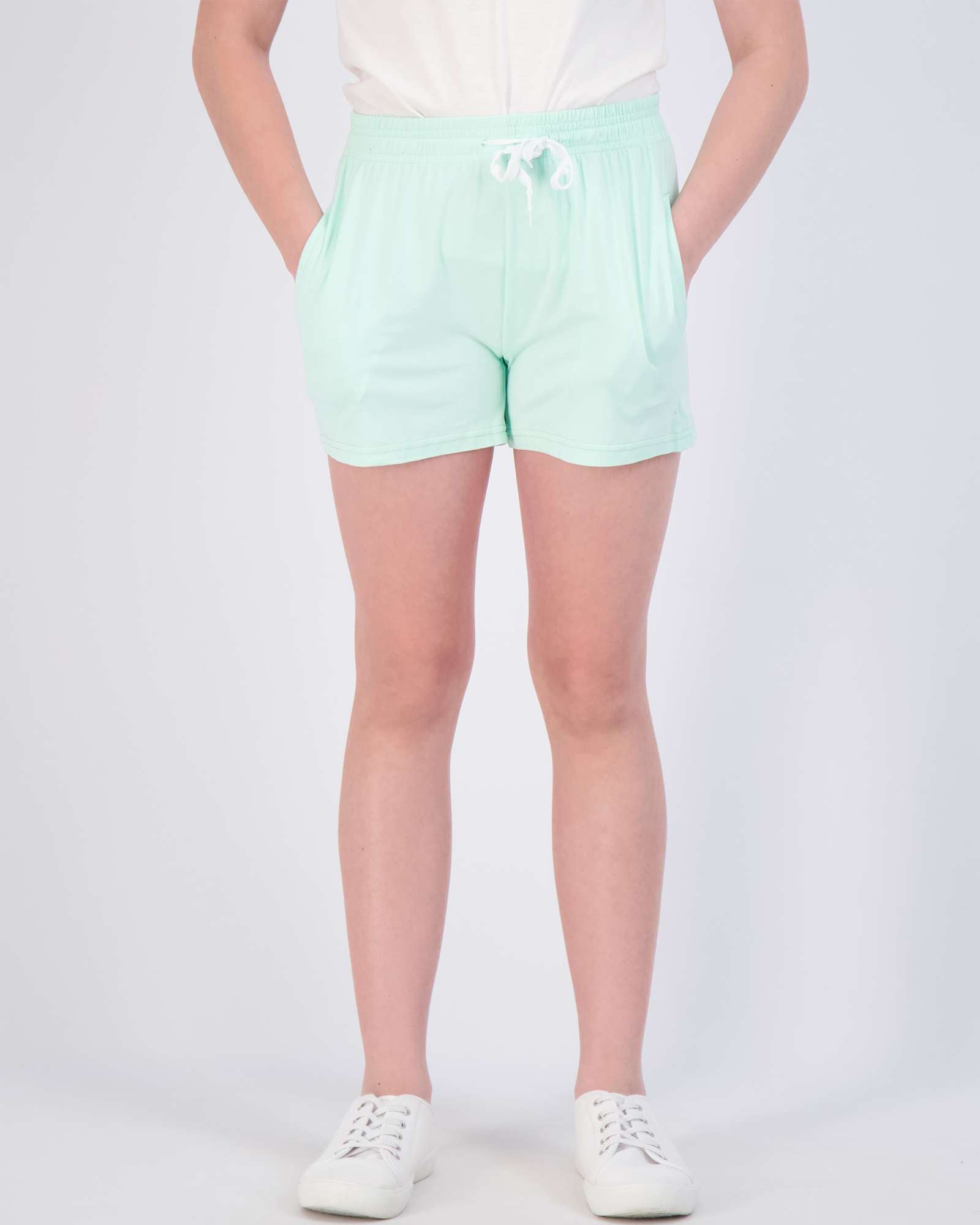 3 Pack: Girls' Lounge Comfy Shorts with Drawstring