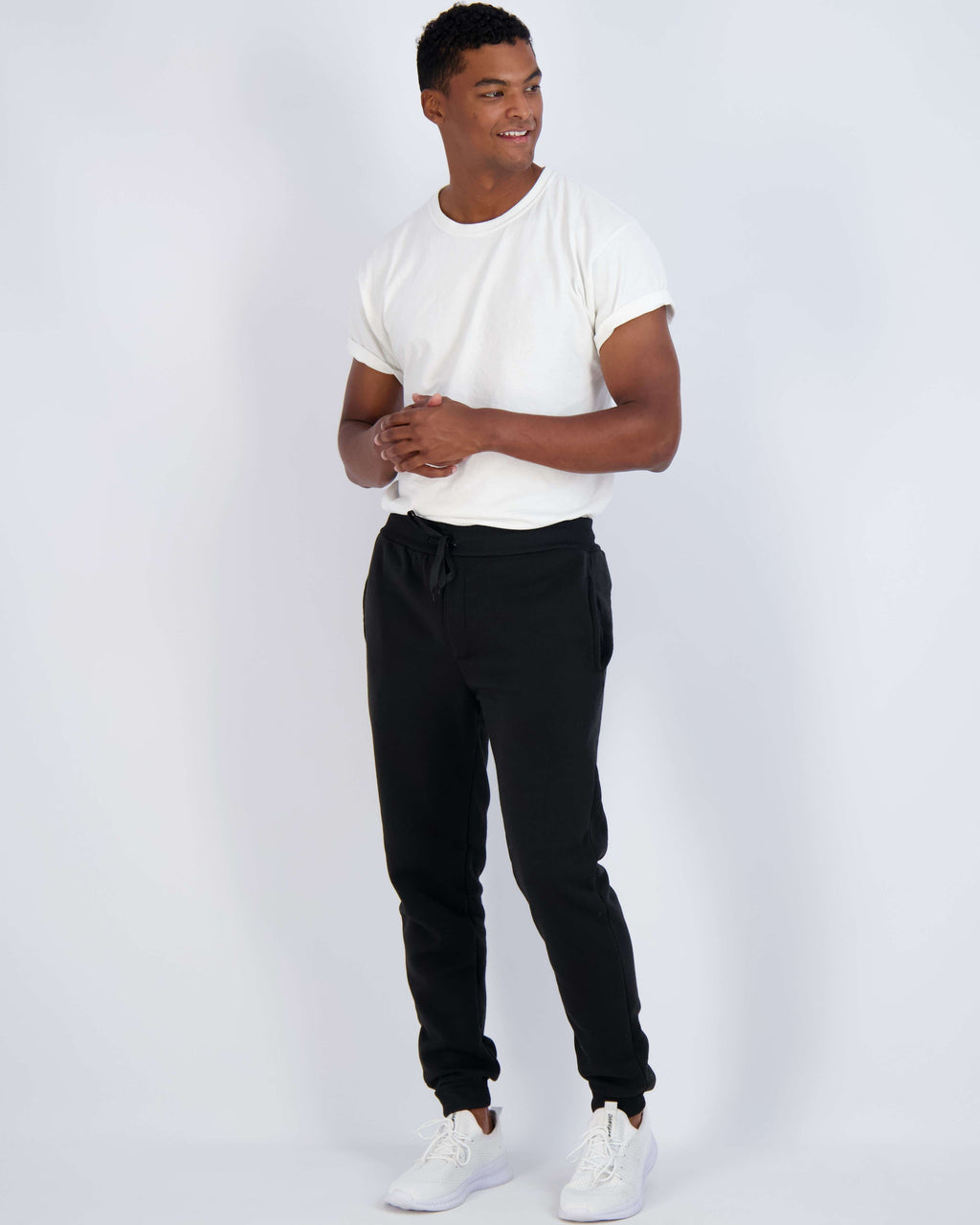 3 Pack: Mens Fleece Jogger Sweatpants