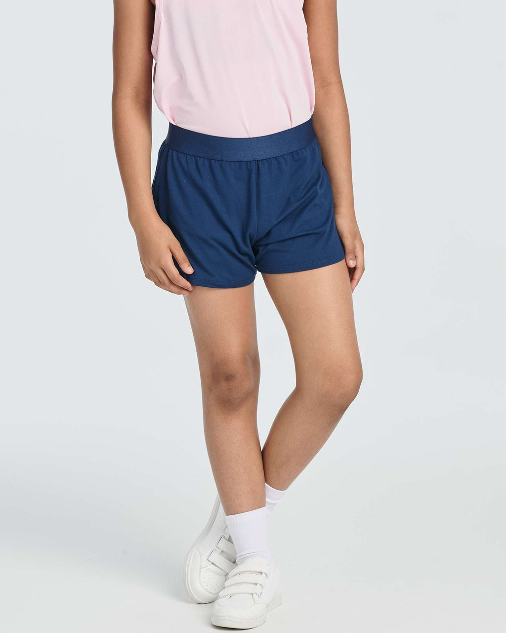 4 Pack: Girls' Running Shorts with Drawstring