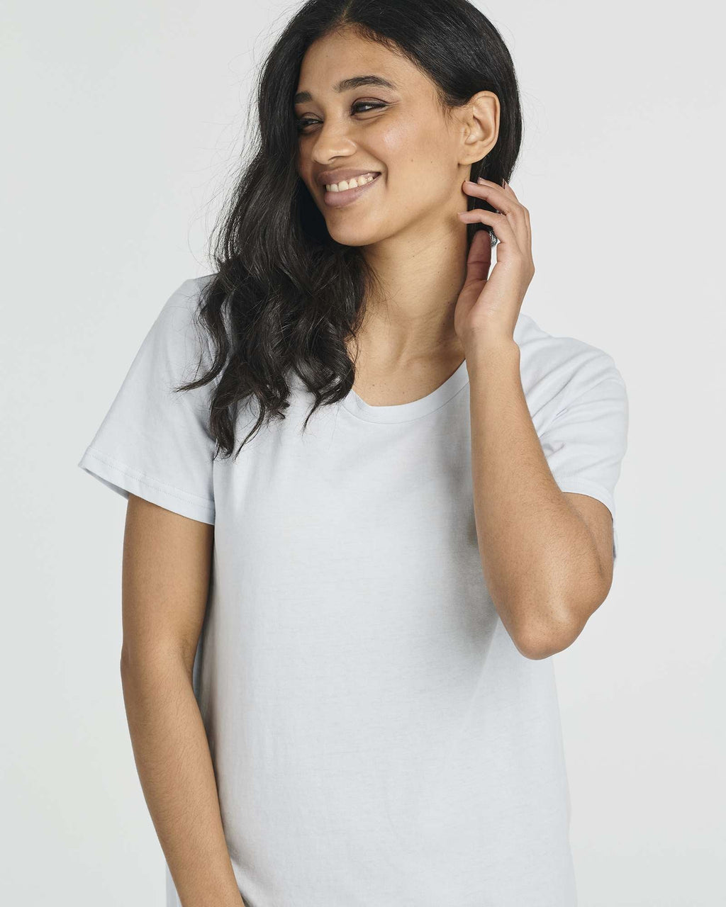 3 Pack: Women's Cotton Short Sleeve Nightgowns