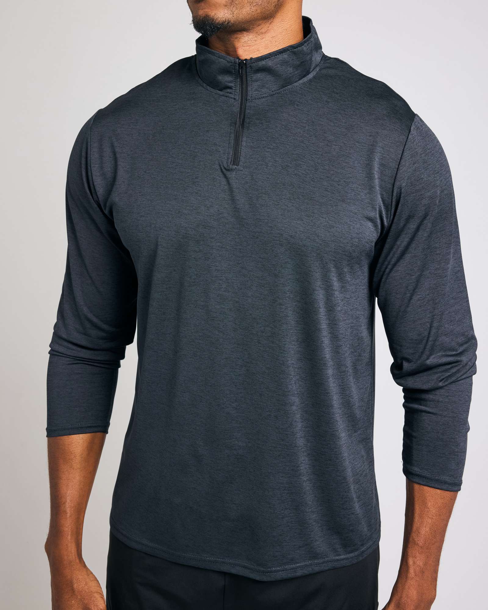 3 Pack: Mens Active Dry-Fit Quarter Zip Pullover (Available in Big & Tall)