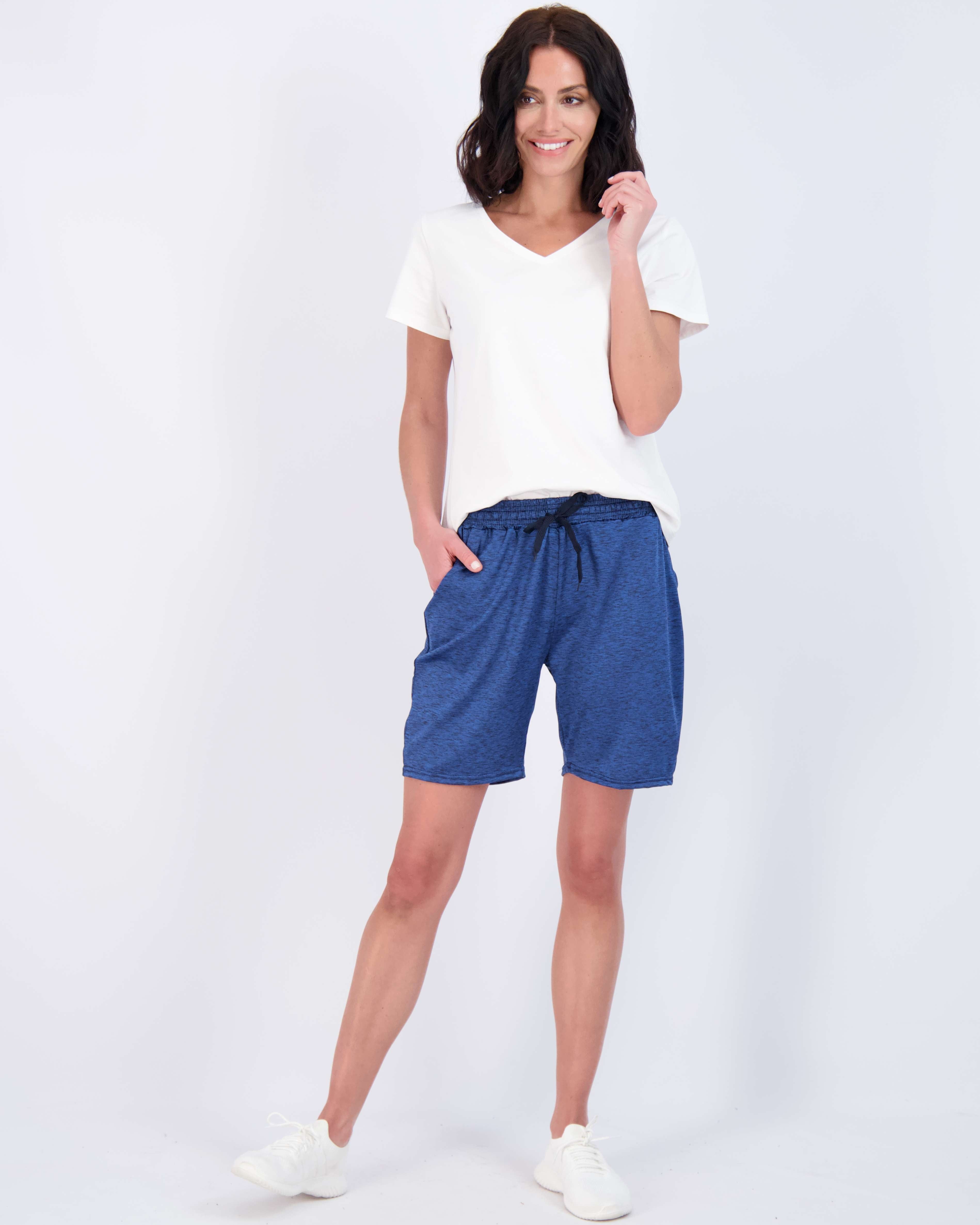 4 Pack: Womens Dry-Fit 7" Bermuda Shorts