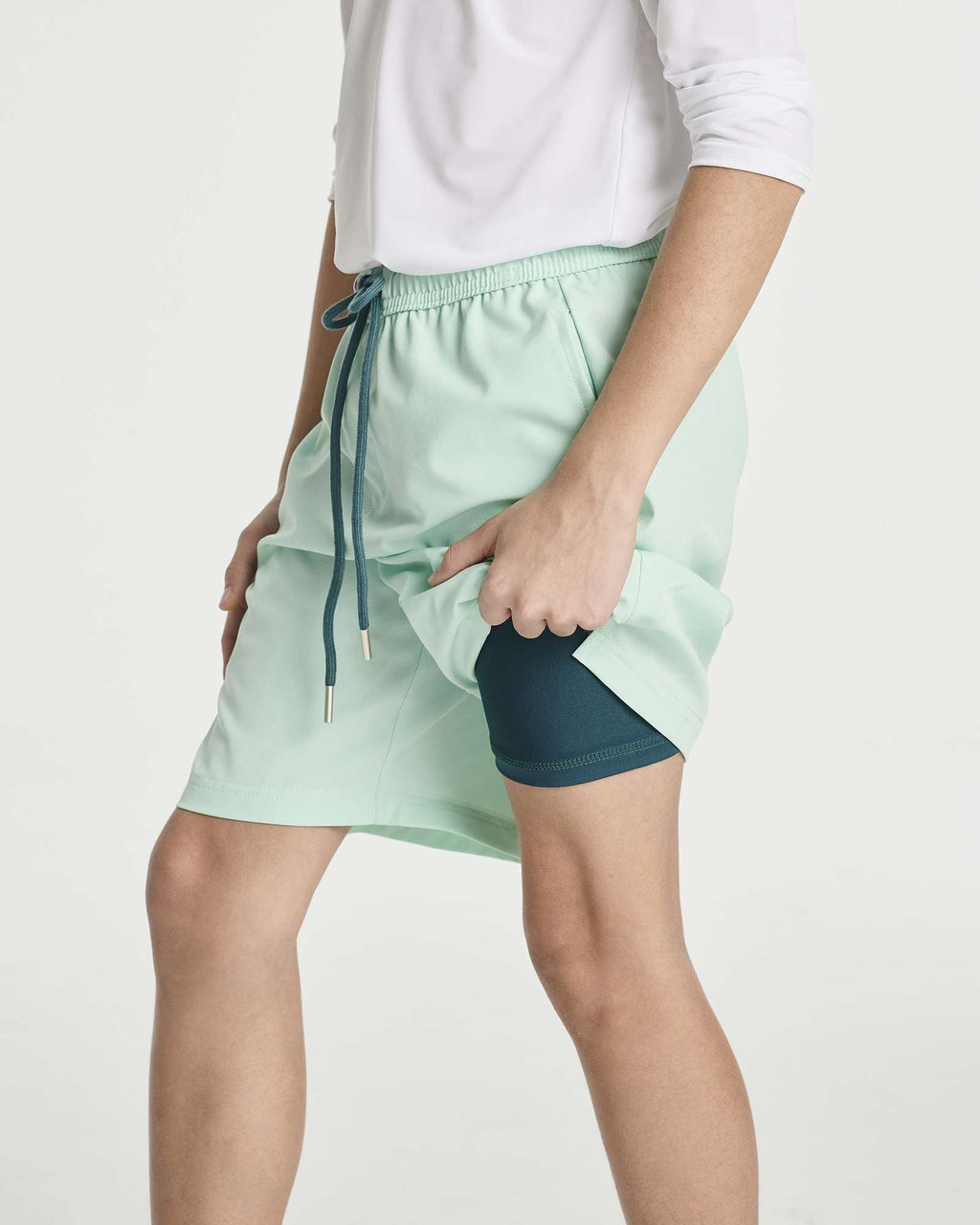 3 Pack: Boys' 2-in-1 Swim Trunks with Compression Liner