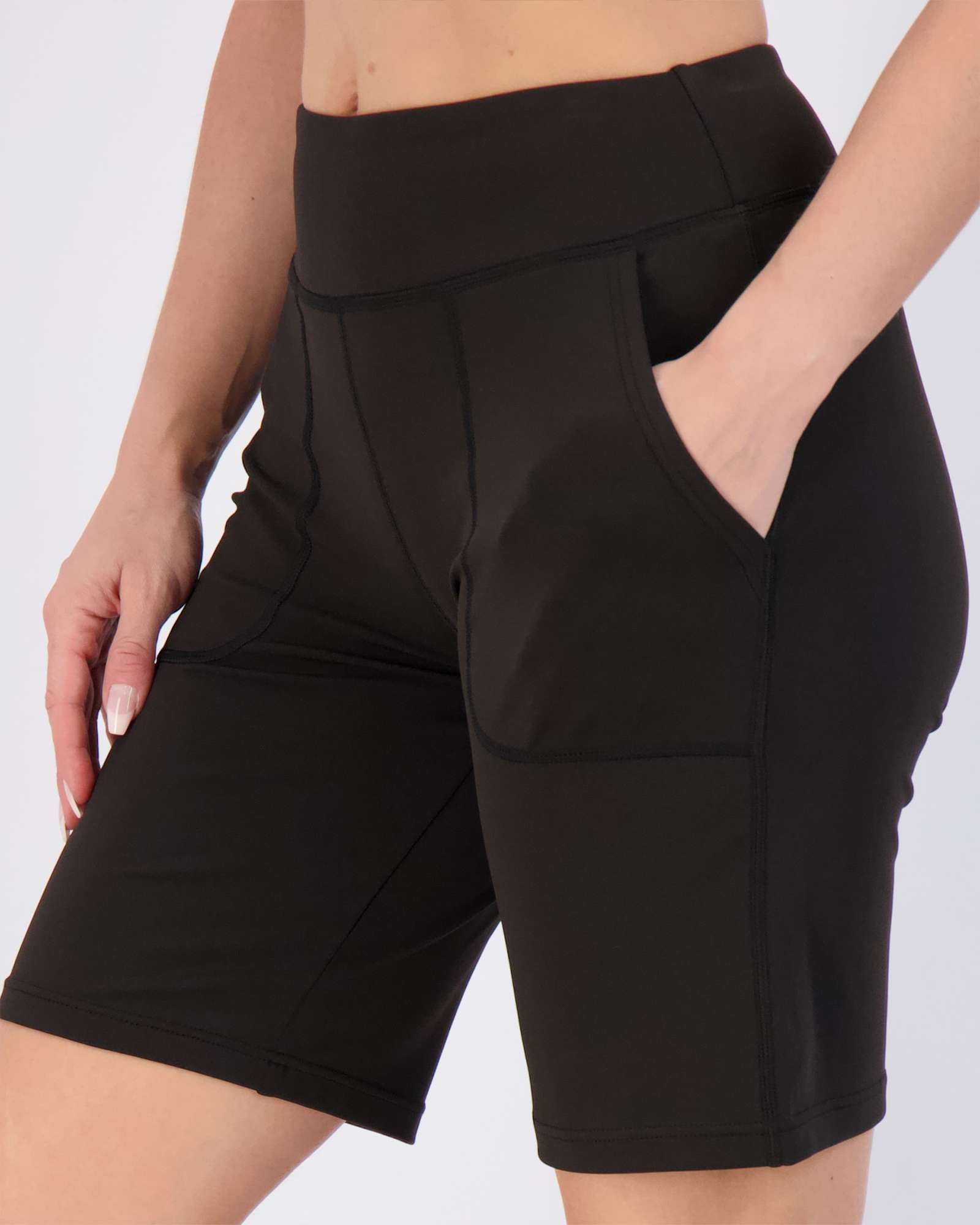 4 Pack: Women's 9" Bermuda Shorts with Pockets