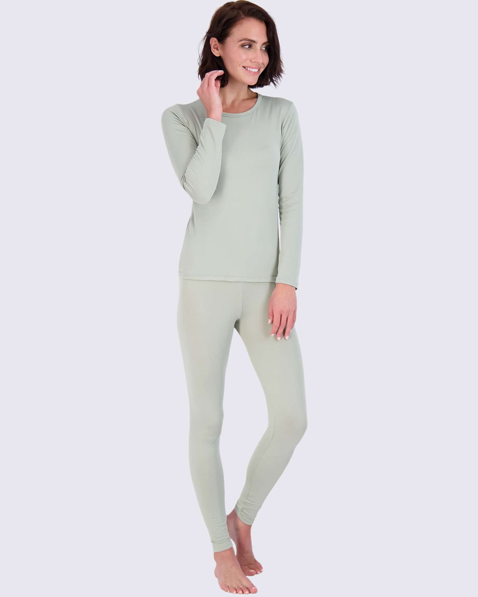 4 Piece: Womens Thermal Underwear Set
