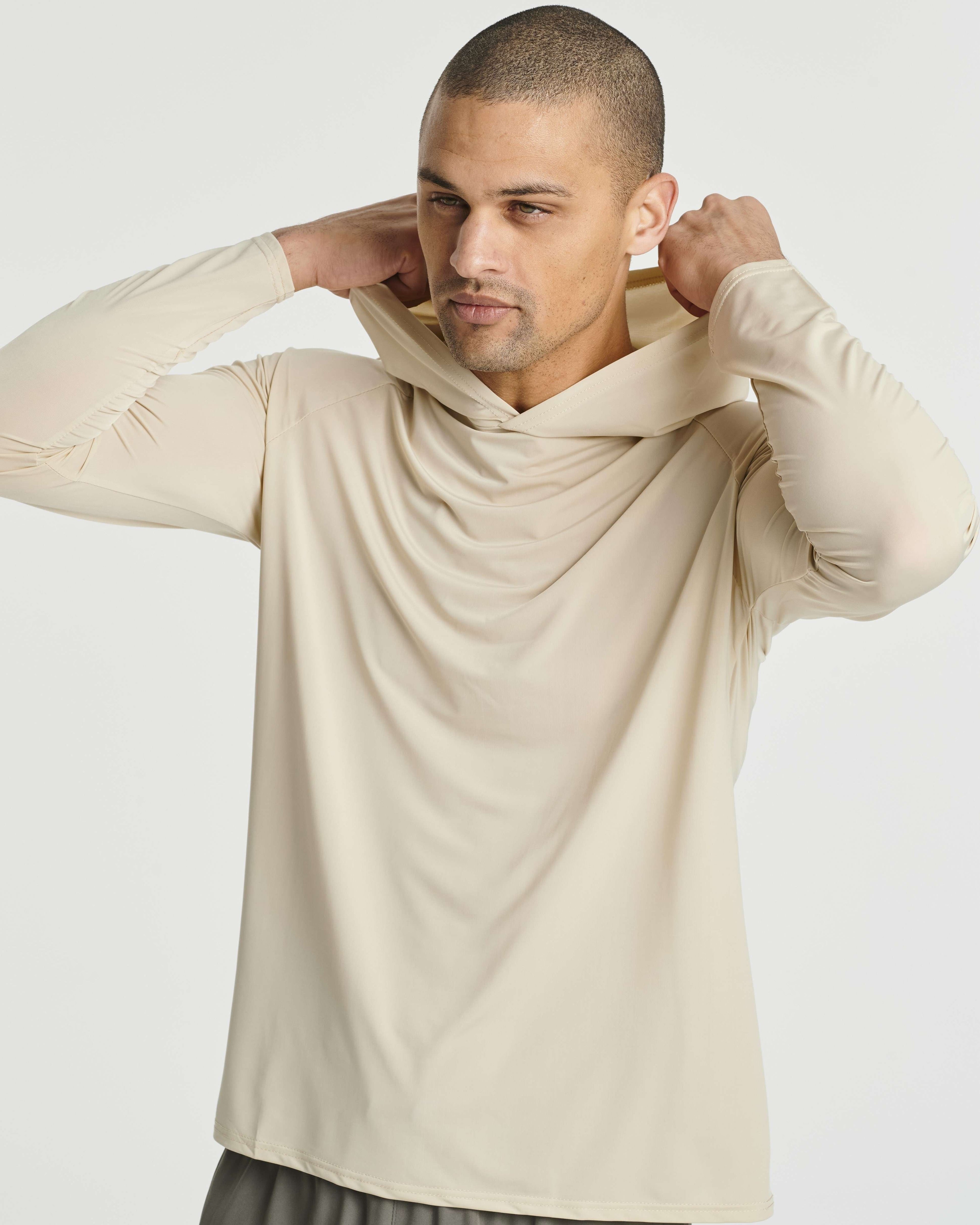 3 Pack: Men's Rash Guard Hoodie (Available In Big & Tall)