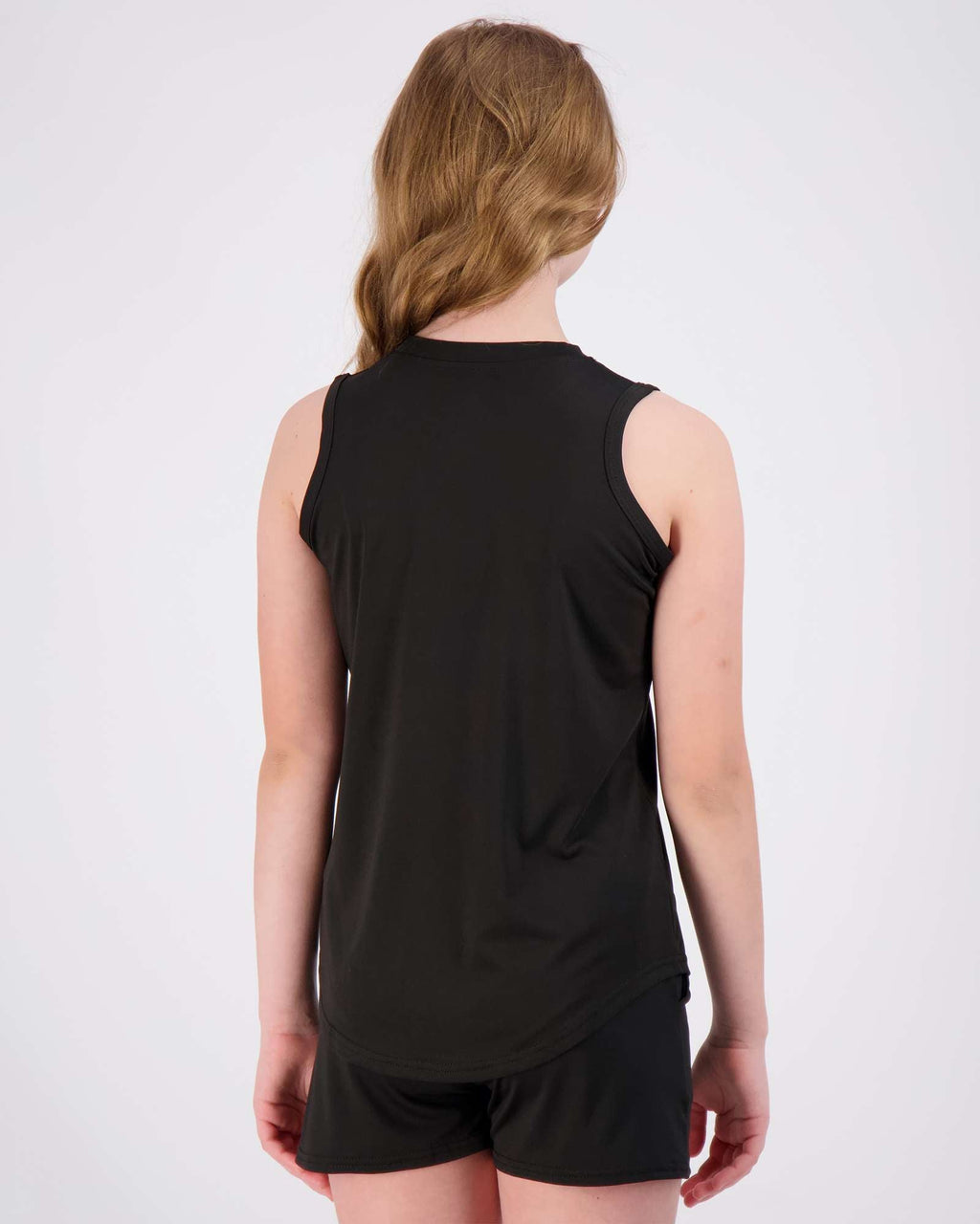 4 Pack: Girls Active Dry Fit Performance Tank Top