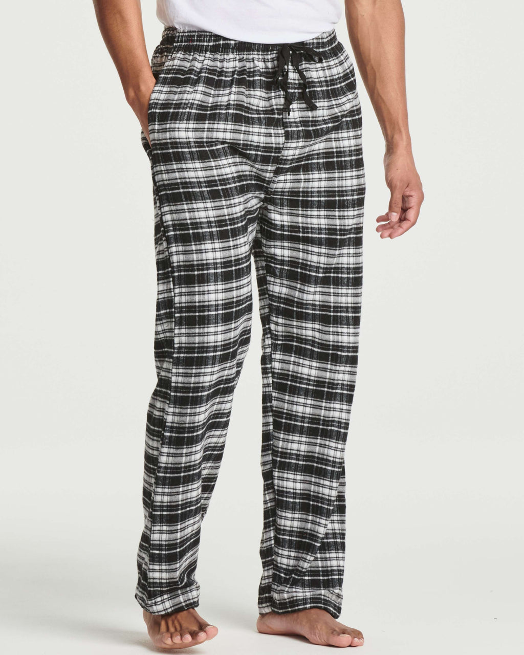 3 Pack: Mens Flannel Plaid Pajama Pants