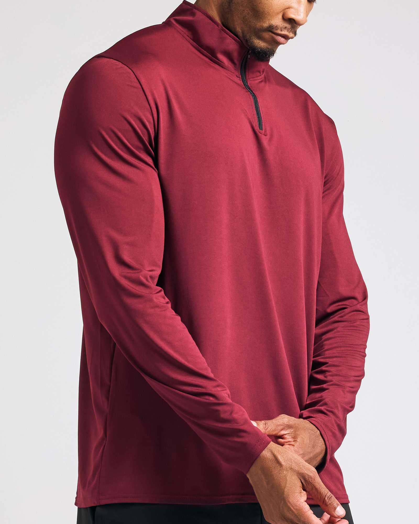 3 Pack: Mens Active Dry-Fit Quarter Zip Pullover (Available in Big & Tall)