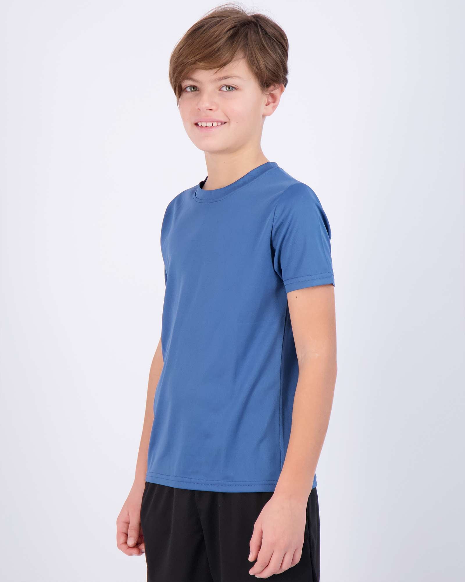 5 Pack: Boys Mesh Active Short-Sleeve T-Shirt