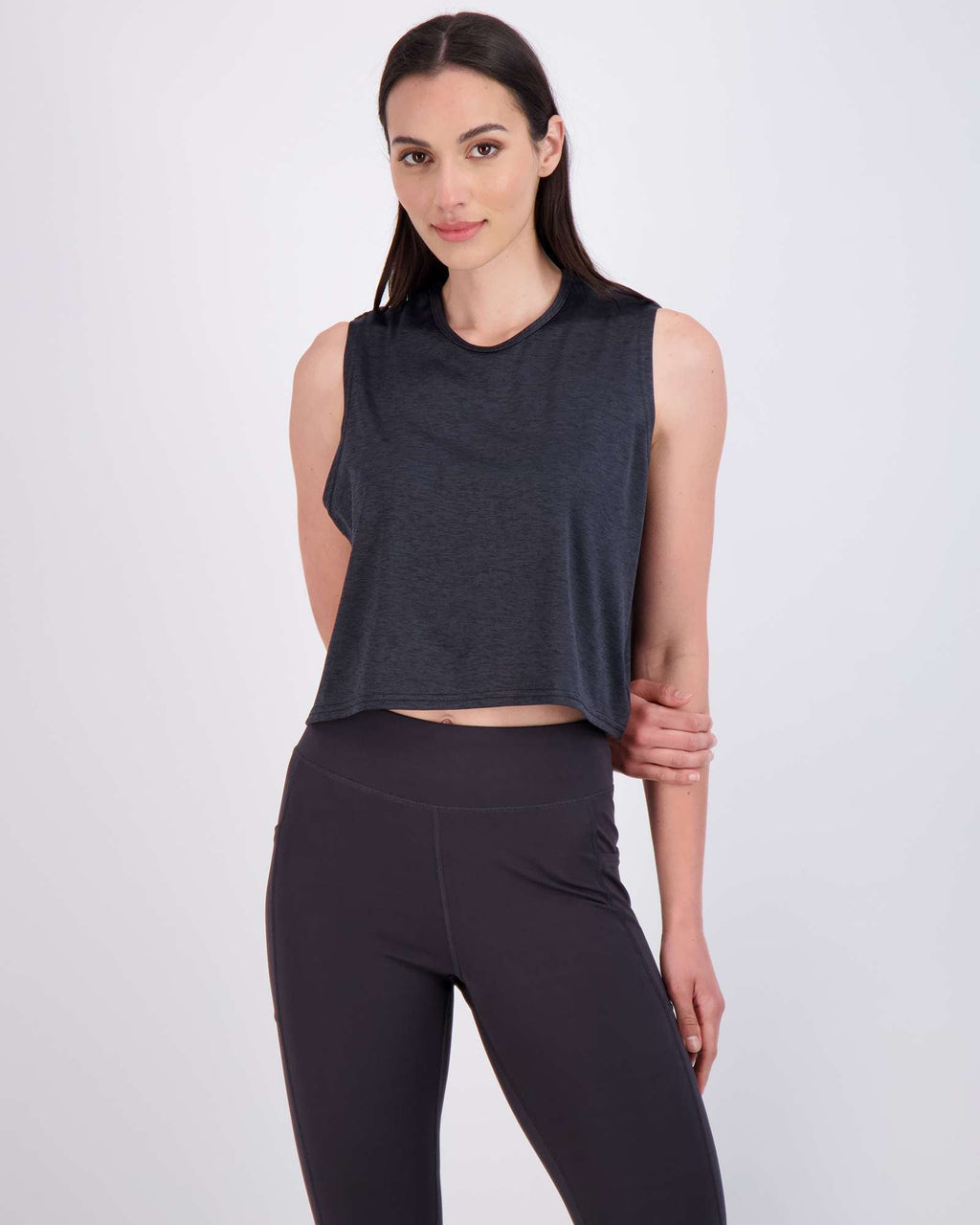 5 Pack: Women's Dry Fit Crop Tank Top