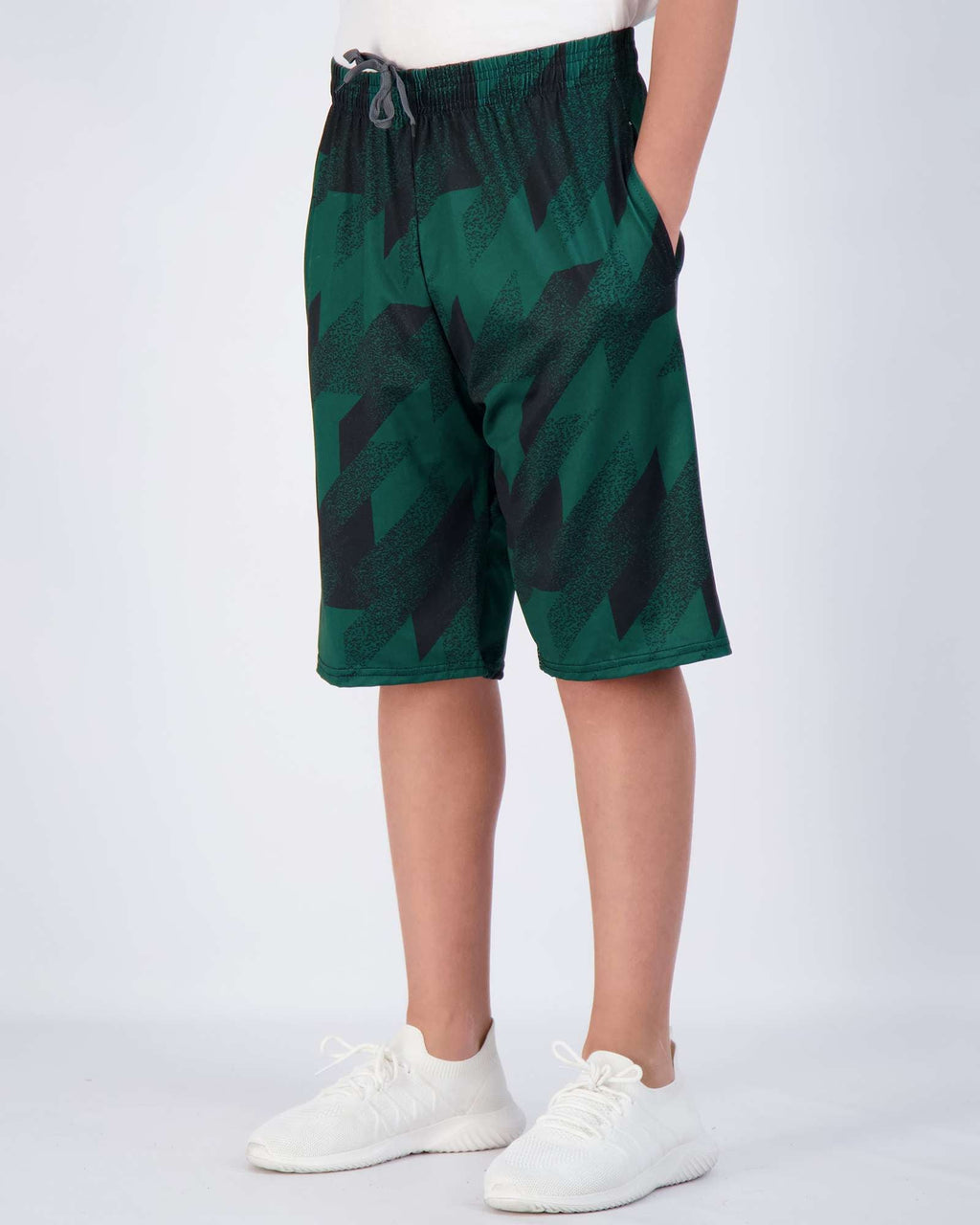 5 Pack: Boys Printed Dry Fit Active Shorts