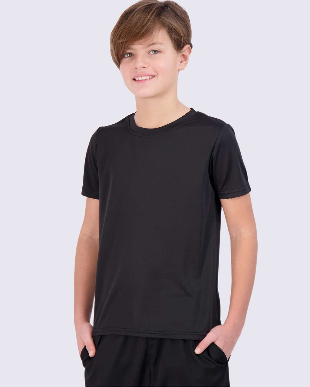 5 Pack: Boys Mesh Active Short-Sleeve T-Shirt