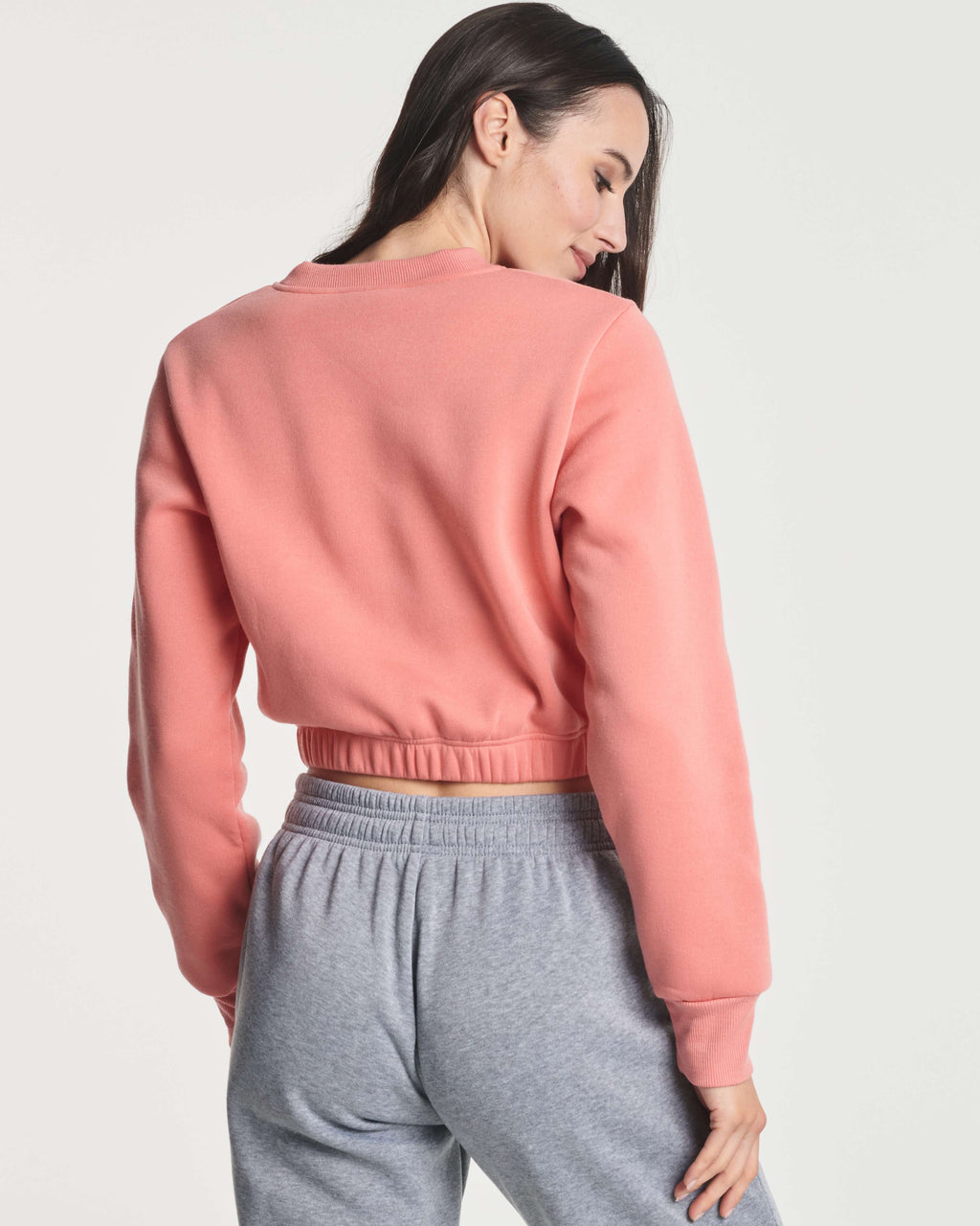 3 Pack: Women's Fleece Cropped Sweatshirt (Available in Plus Size)