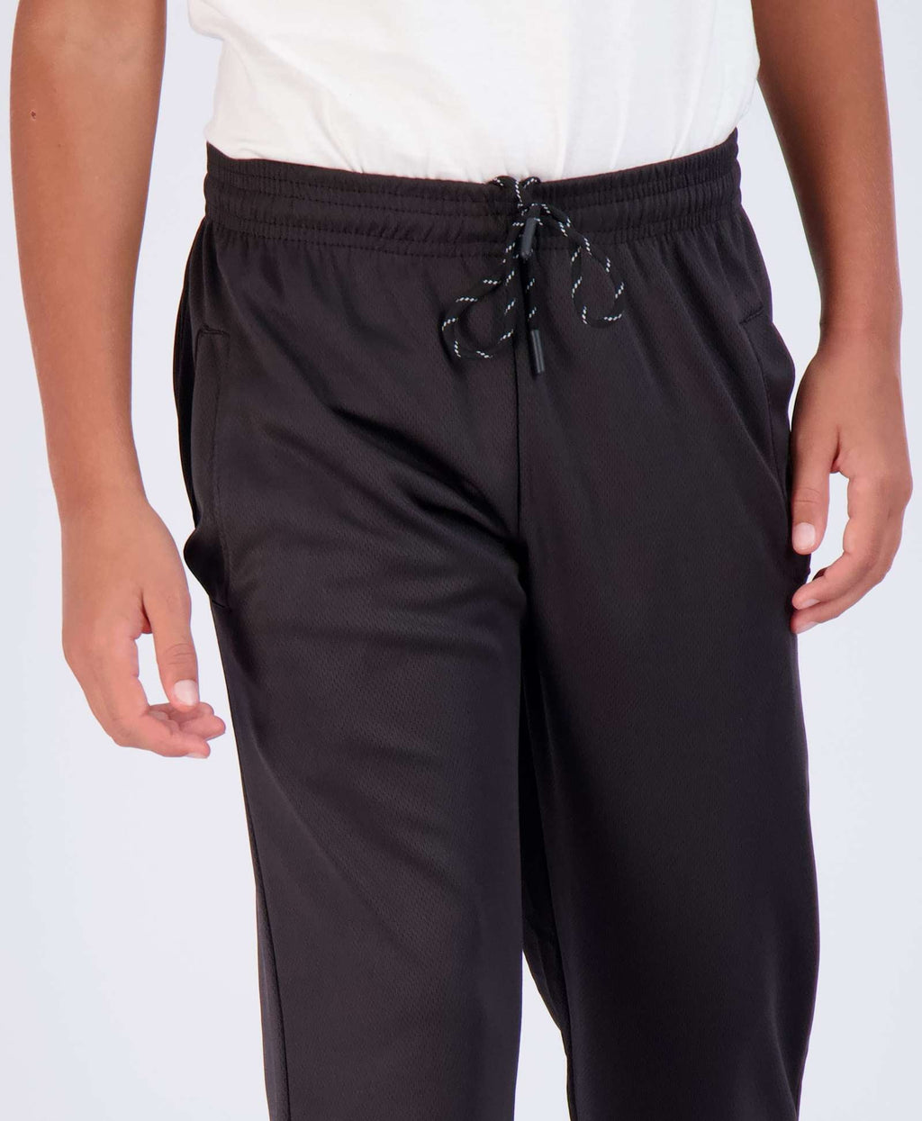3 Pack: Boys Mesh Open Bottom Active Sweatpants