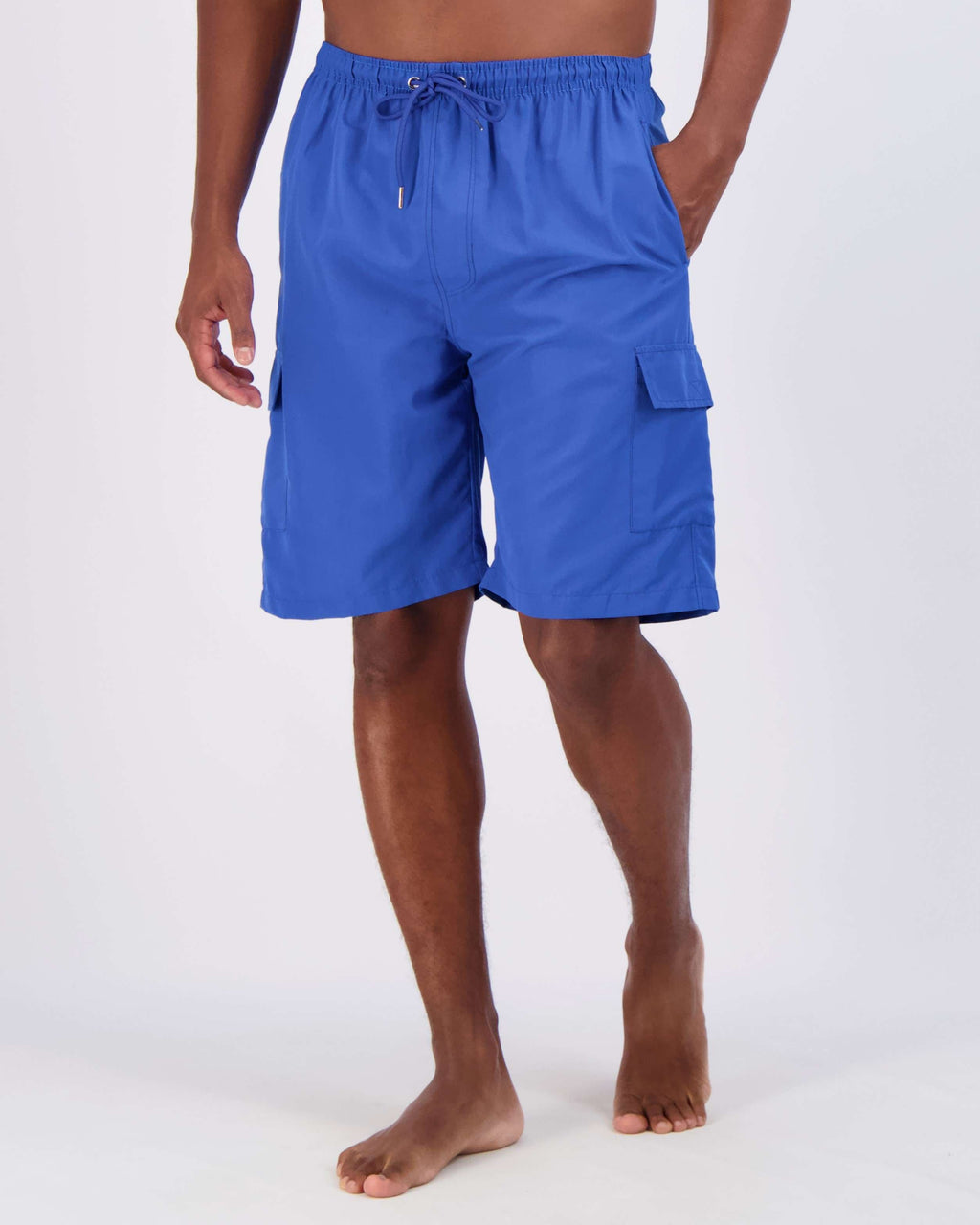 3 Pack: Men's Swim Trunks with Cargo Pockets (Available In Big & Tall)