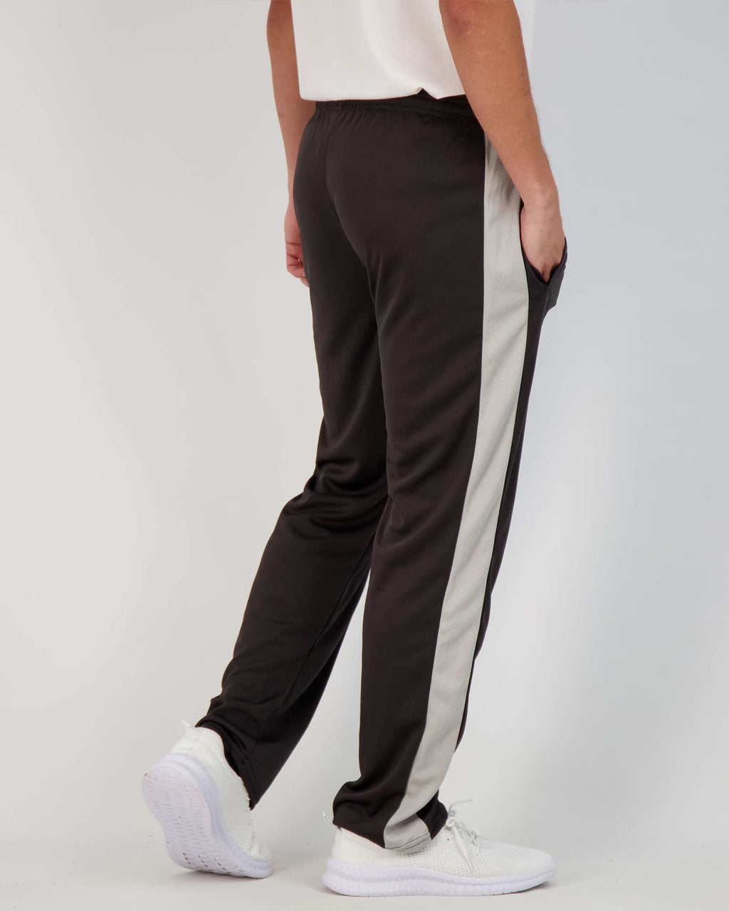 3 Pack: Mens Mesh Active Open Bottom Sweatpants
