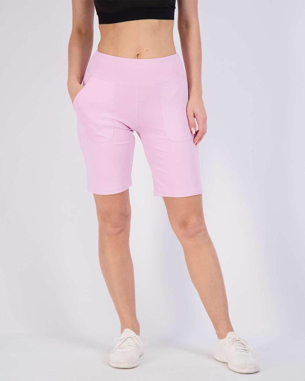 4 Pack: Women's 9" Bermuda Shorts with Pockets