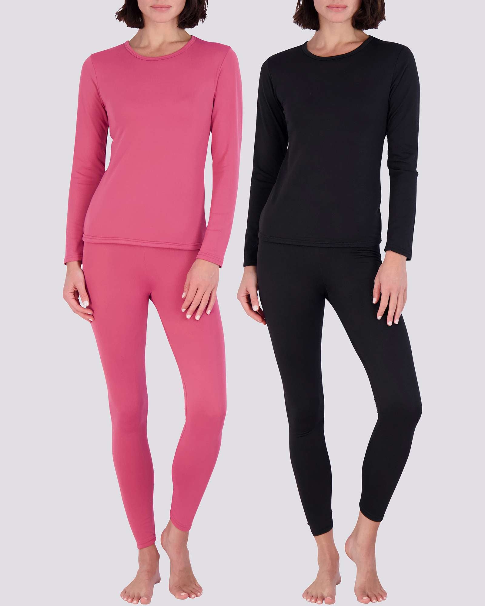 4 Piece: Womens Thermal Underwear Set