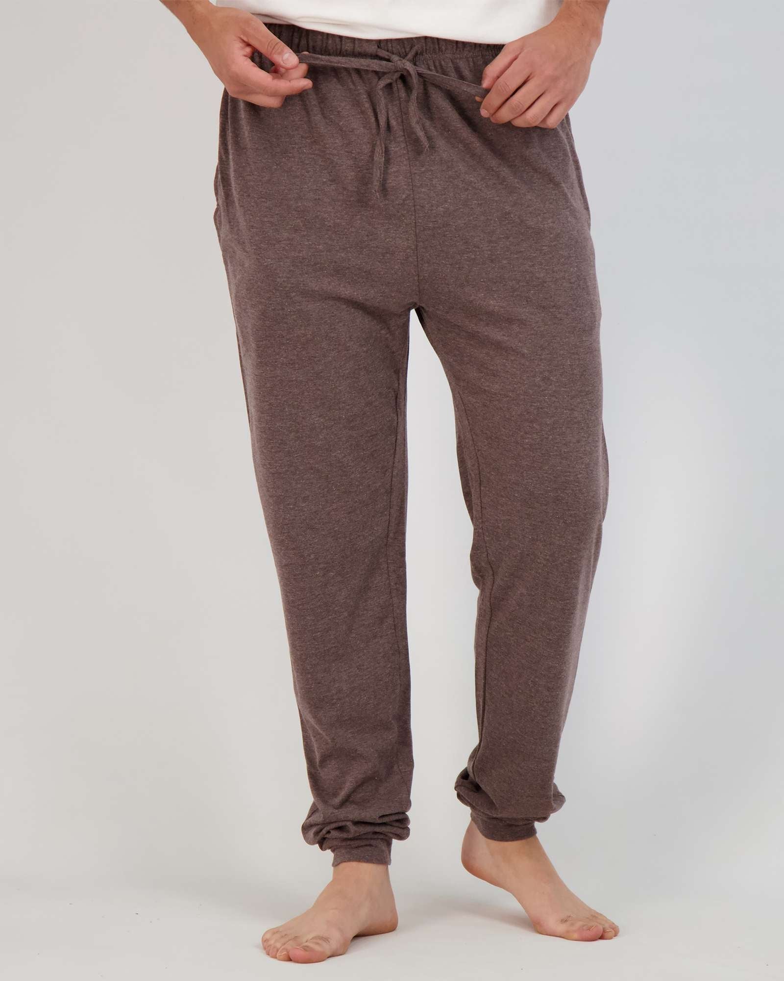 3 Pack: Mens Cotton Sleep Lounge Joggers