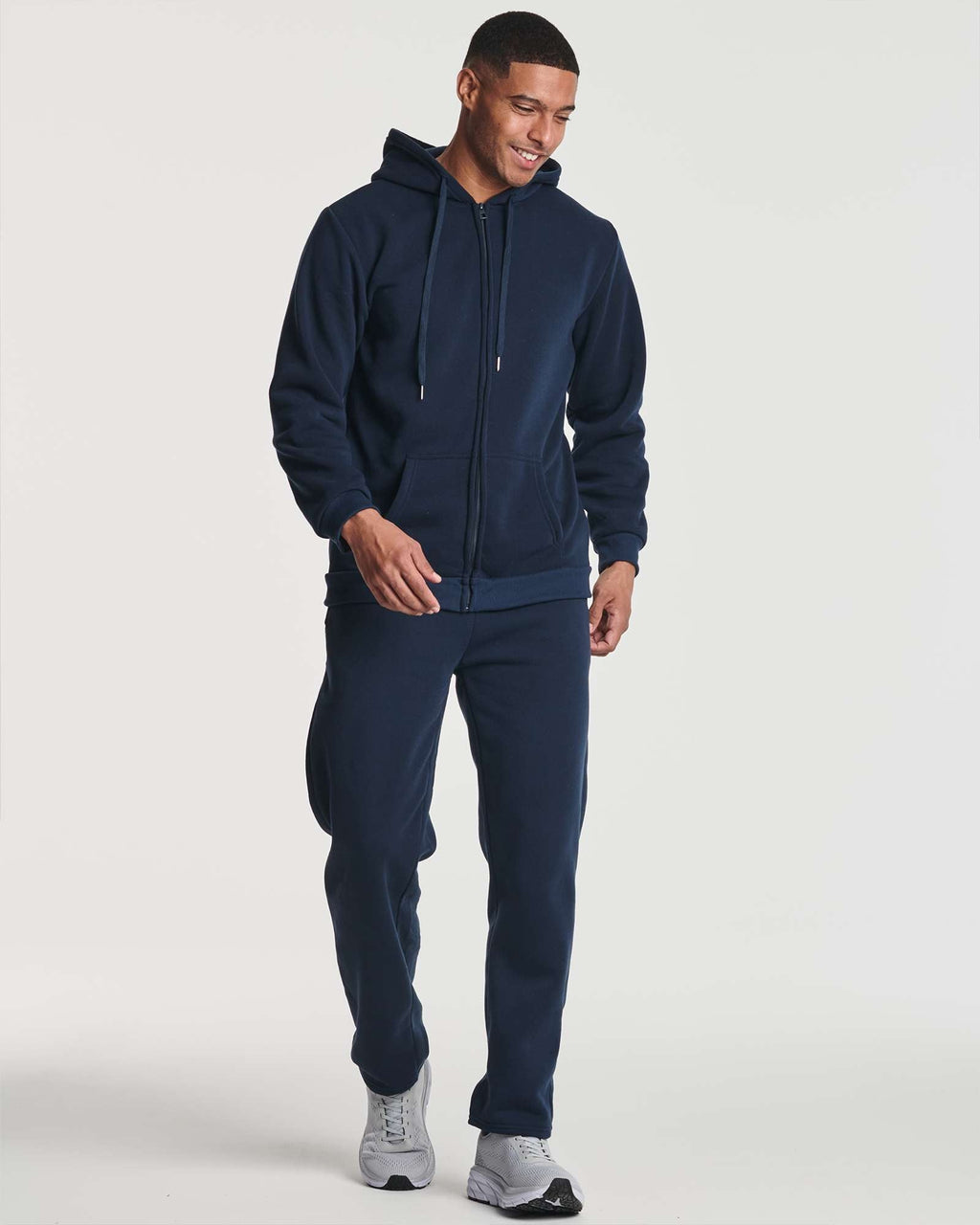 3 Pack: Mens Fleece Open Bottom Sweatpants