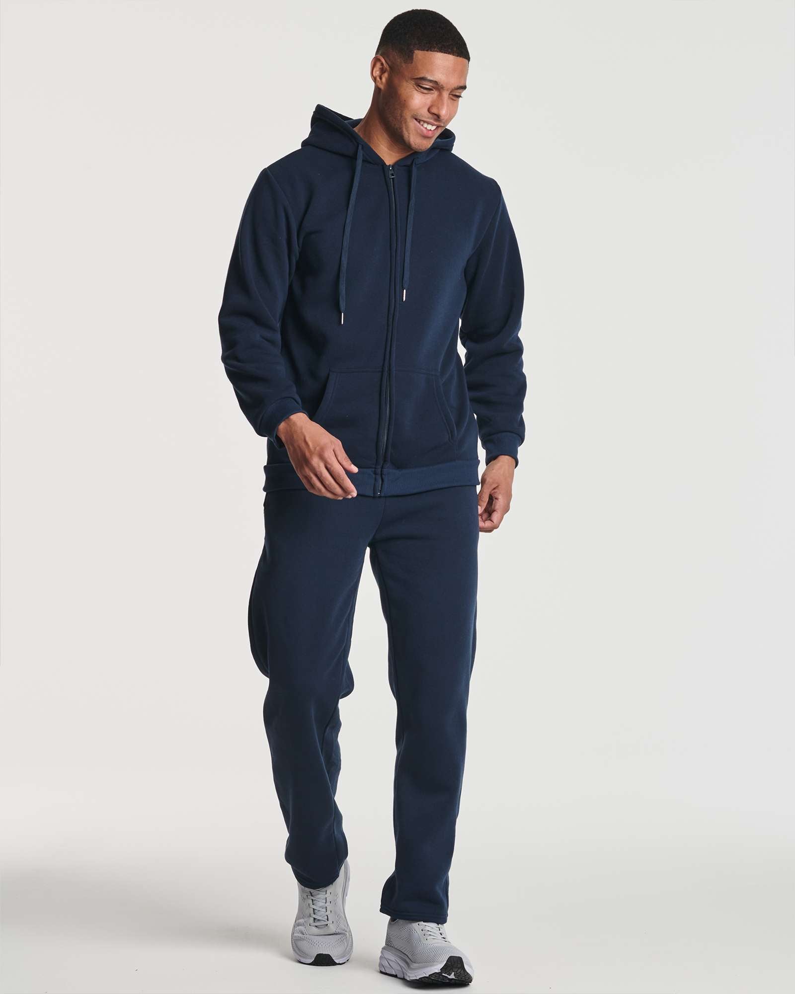 3 Pack: Mens Fleece Open Bottom Sweatpants