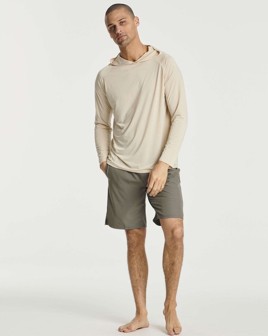 3 Pack: Men's Rash Guard Hoodie (Available In Big & Tall)