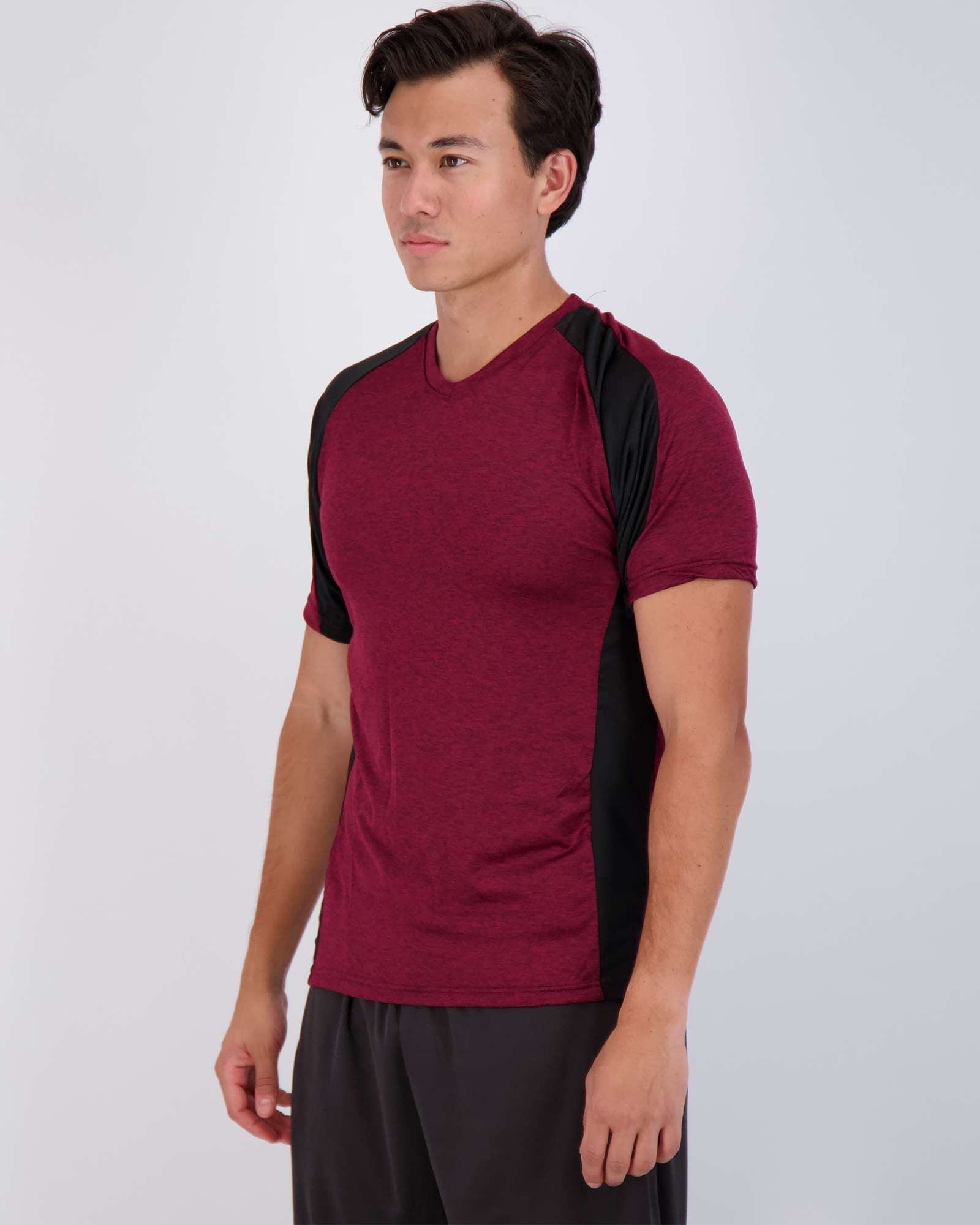 5 Pack: Men’s V-Neck Dry-Fit T-Shirt