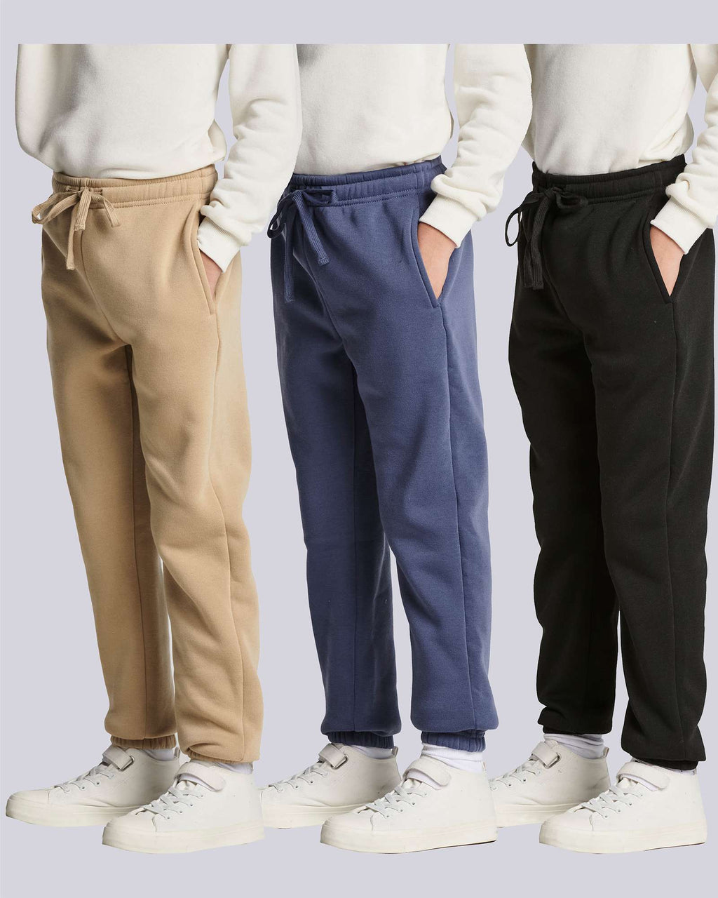 3 Pack: Boys' Tech Fleece Jogger Sweatpants