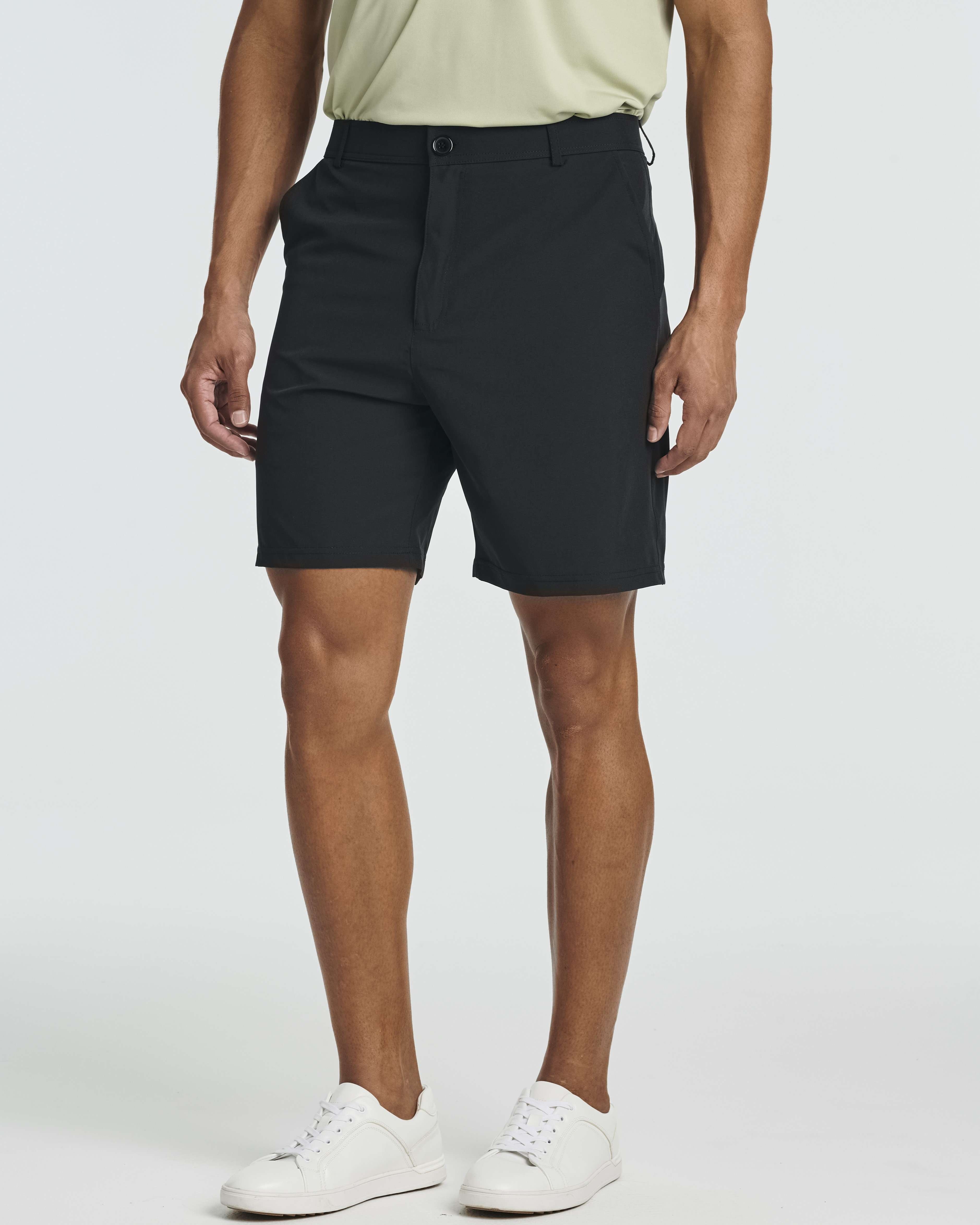3 Pack: Men's 7" Golf Shorts